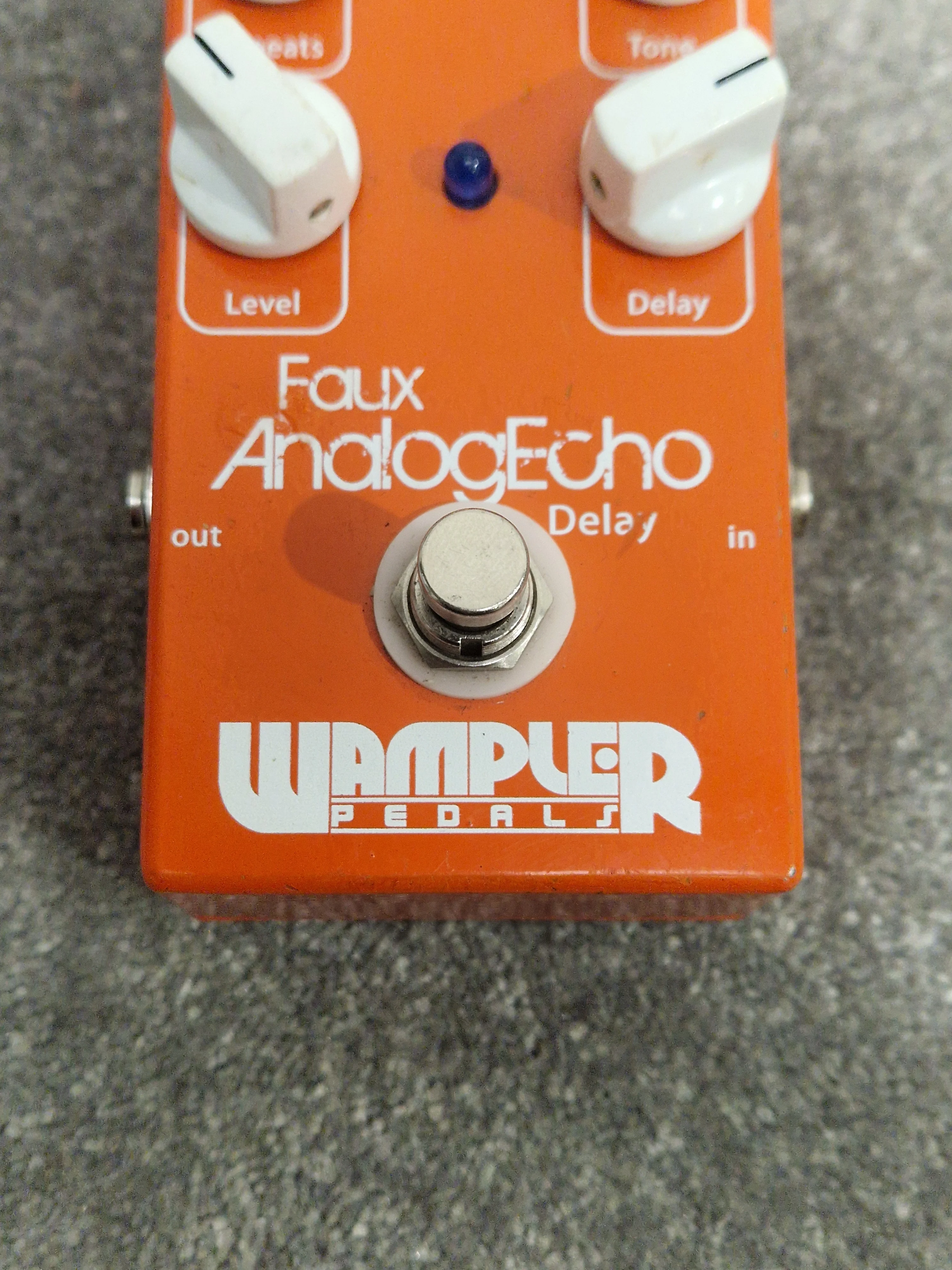 Wampler Faux Analog Echo Pedal - Warm Vintage Delay - Very Good - Image 3