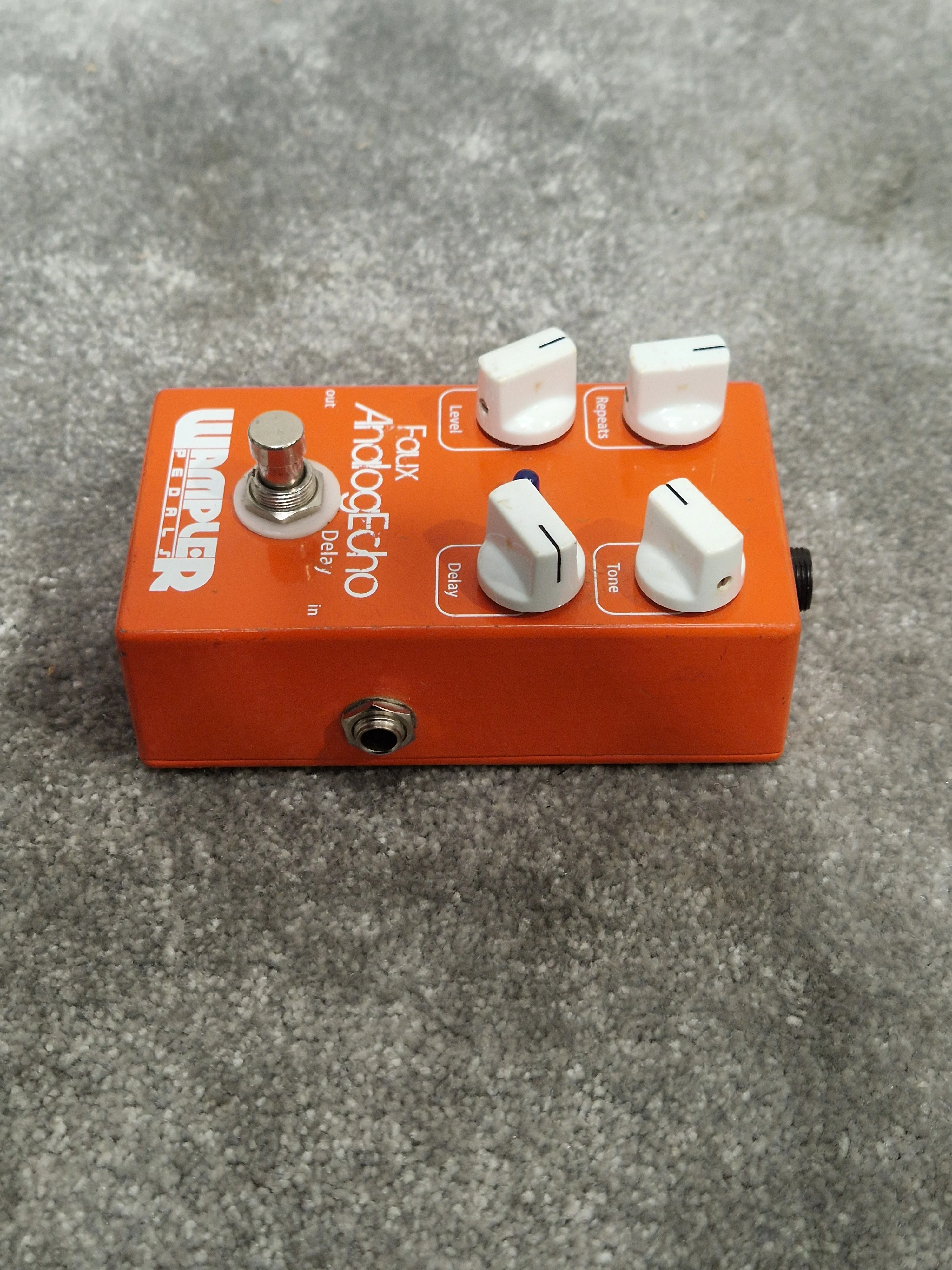 Wampler Faux Analog Echo Pedal - Warm Vintage Delay - Very Good - Image 4