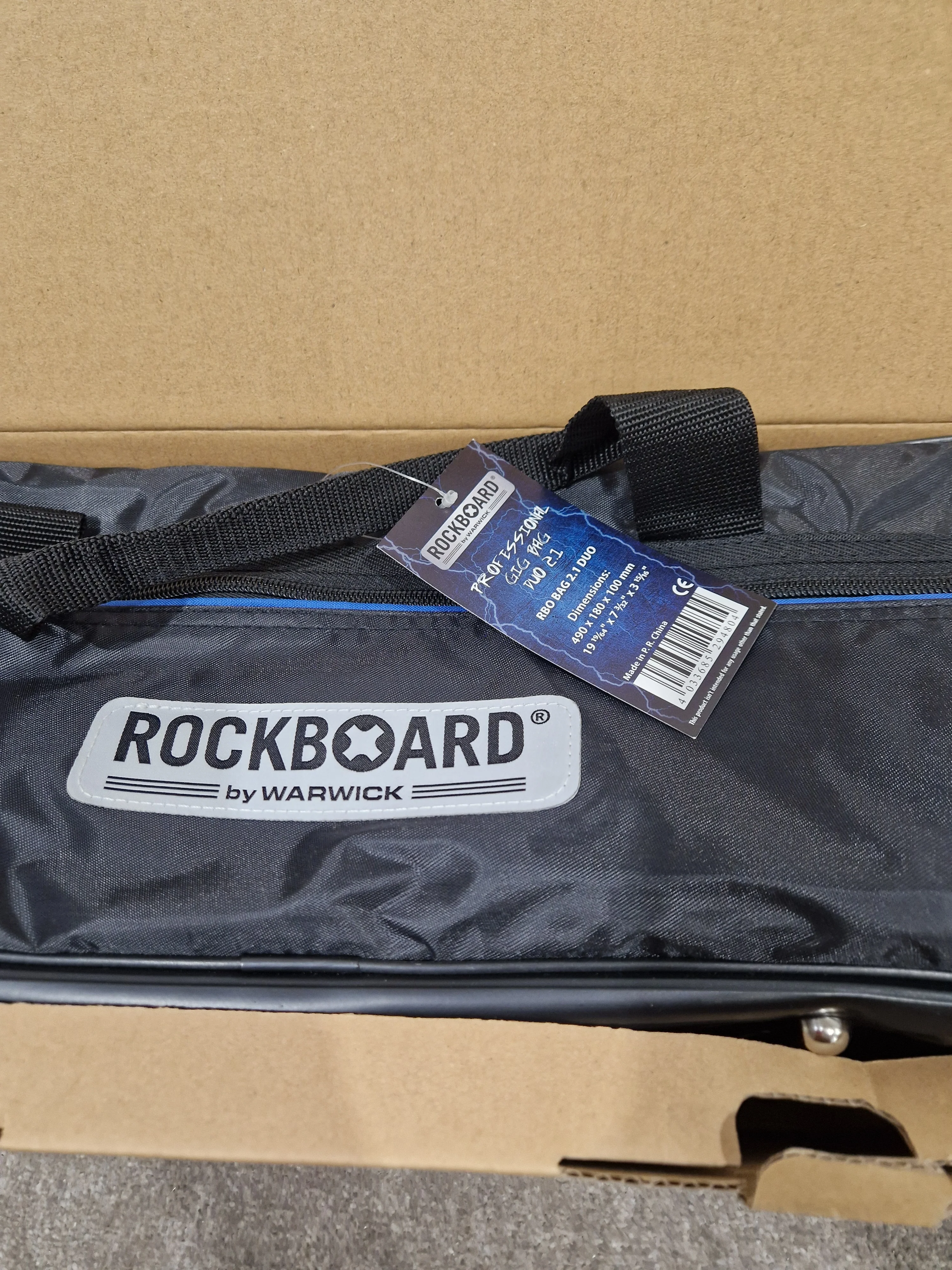 Warwick Rockboard Duo 2.1 - Compact Pedalboard - Excellent w/ Original Box & Soft Case - Image 12