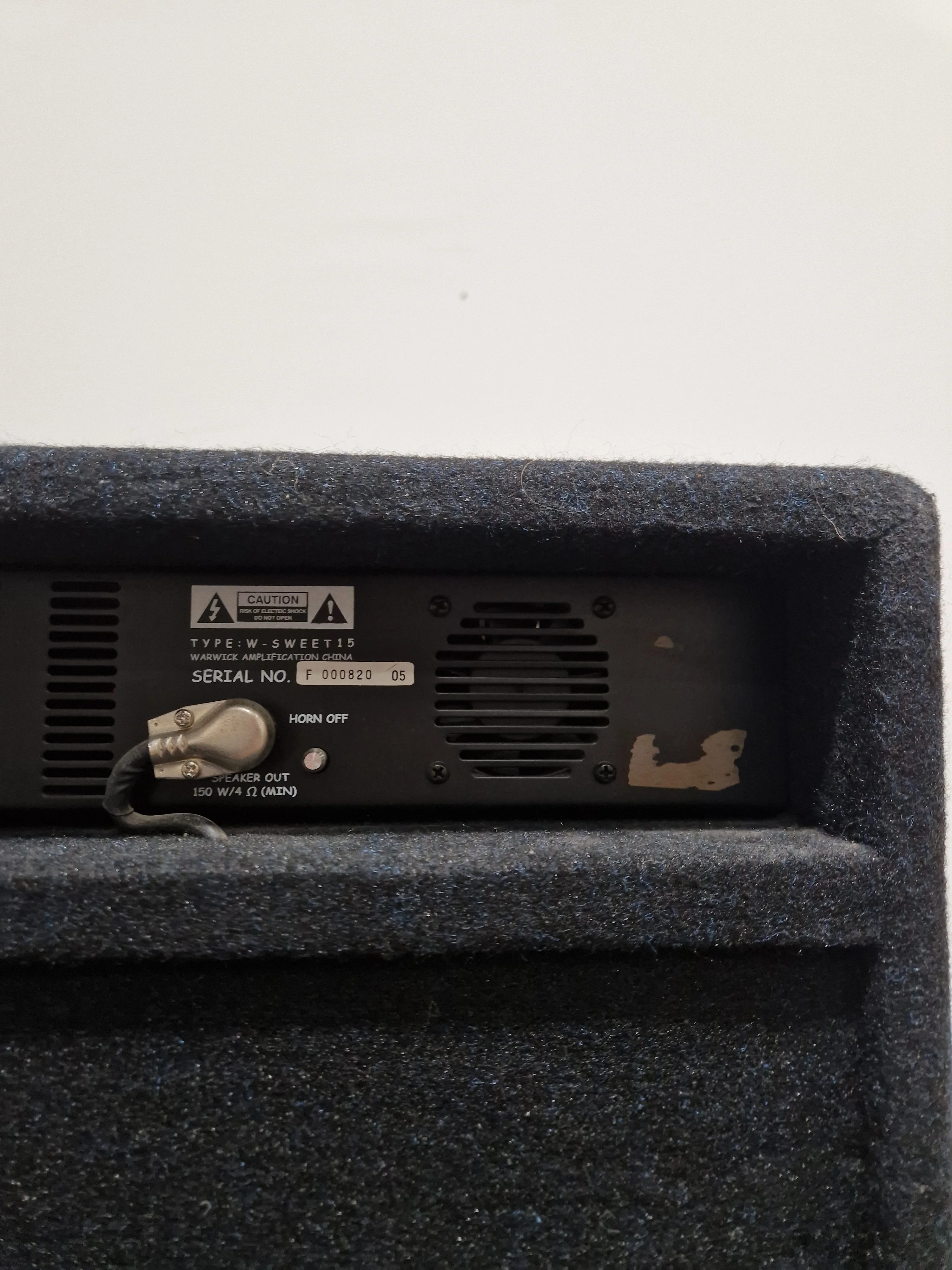 Warwick Sweet 15 Amplifier - 150W Combo - Excellent w/ Power Cable - Image 3