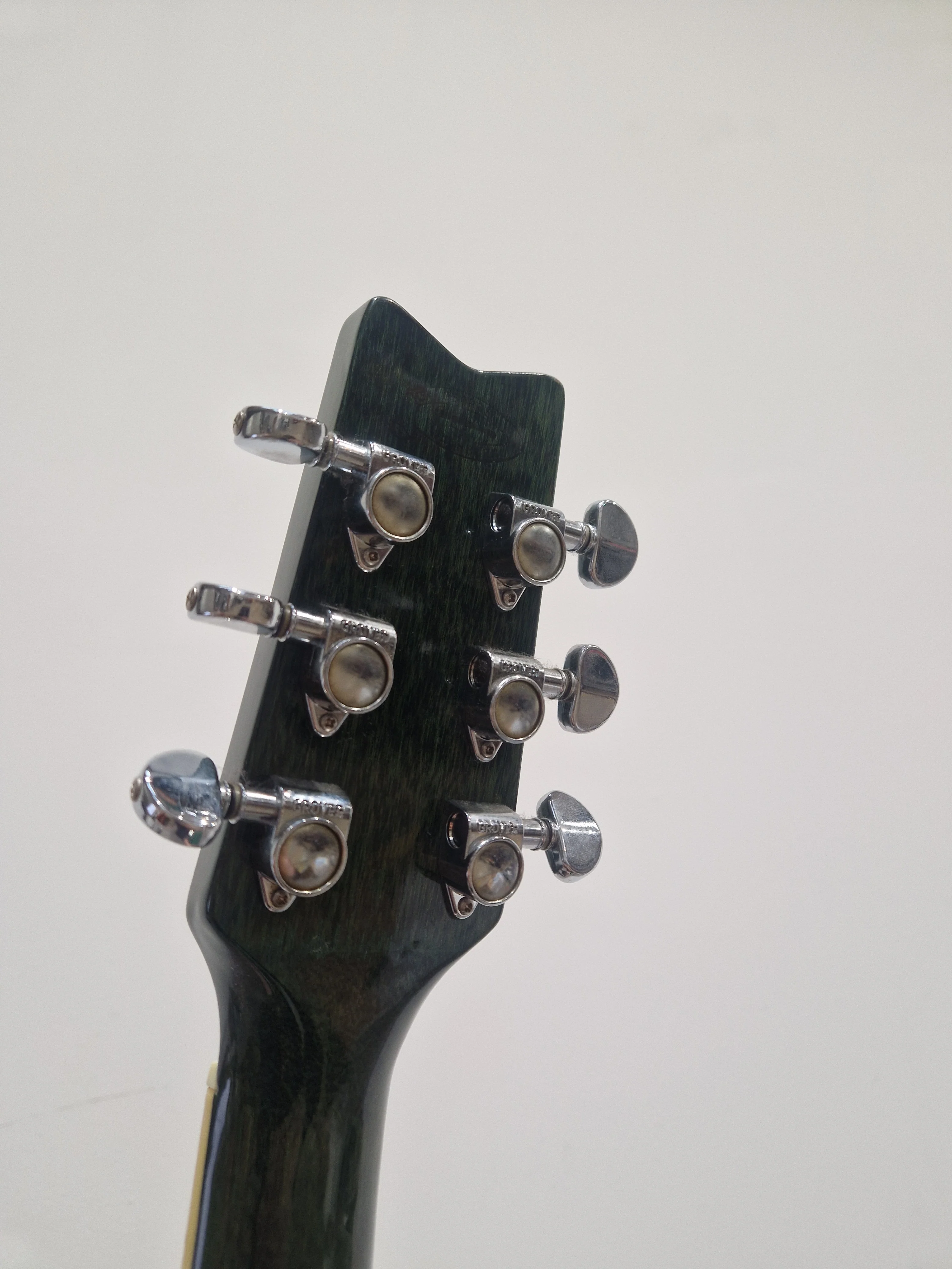 WASHBURN D-11/TBL Green Acoustic Guitar - Stunning Finish - Excellent - Image 2