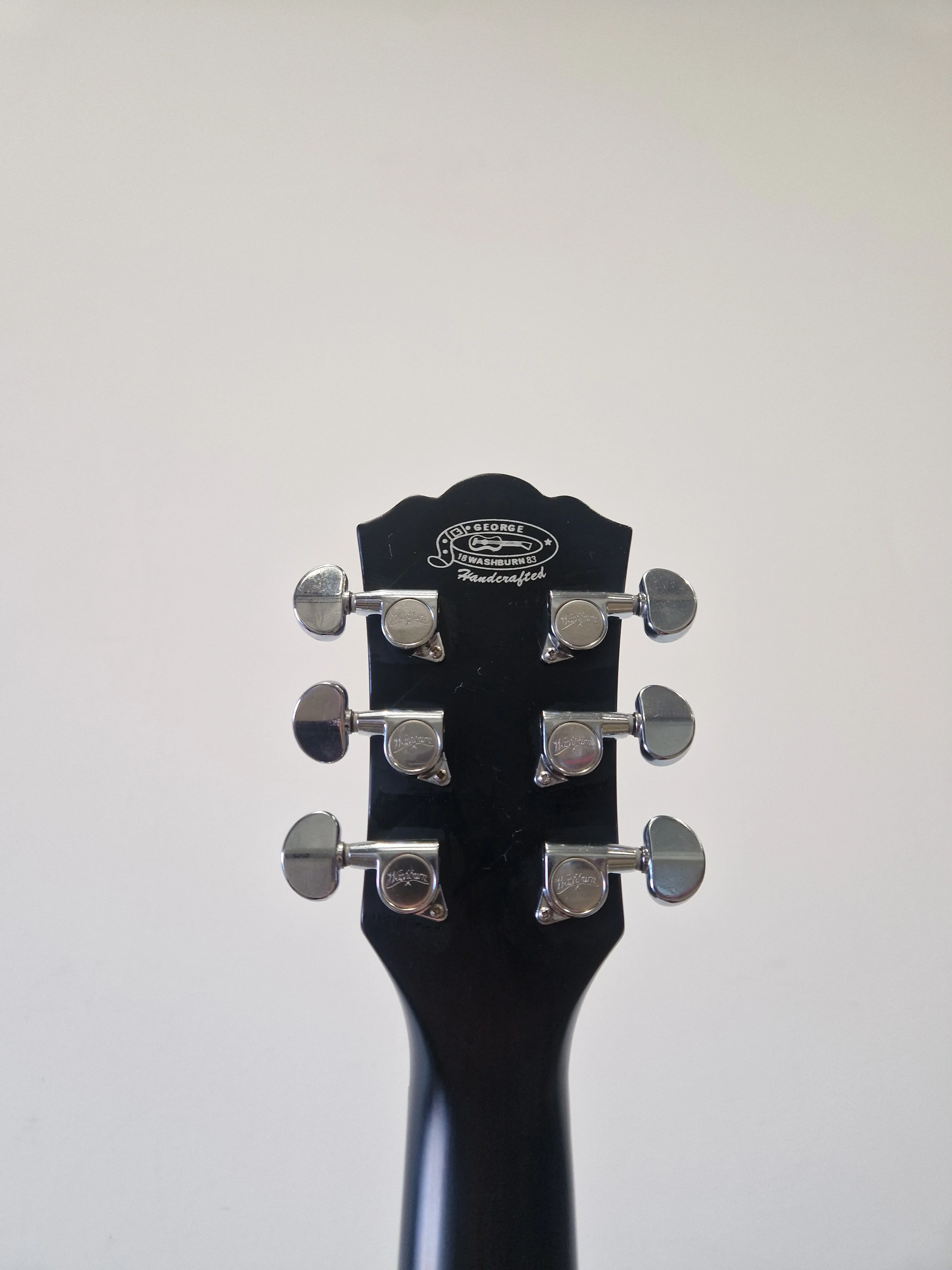 Washburn WD7S - Acoustic Guitar - Black - Excellent - Image 3