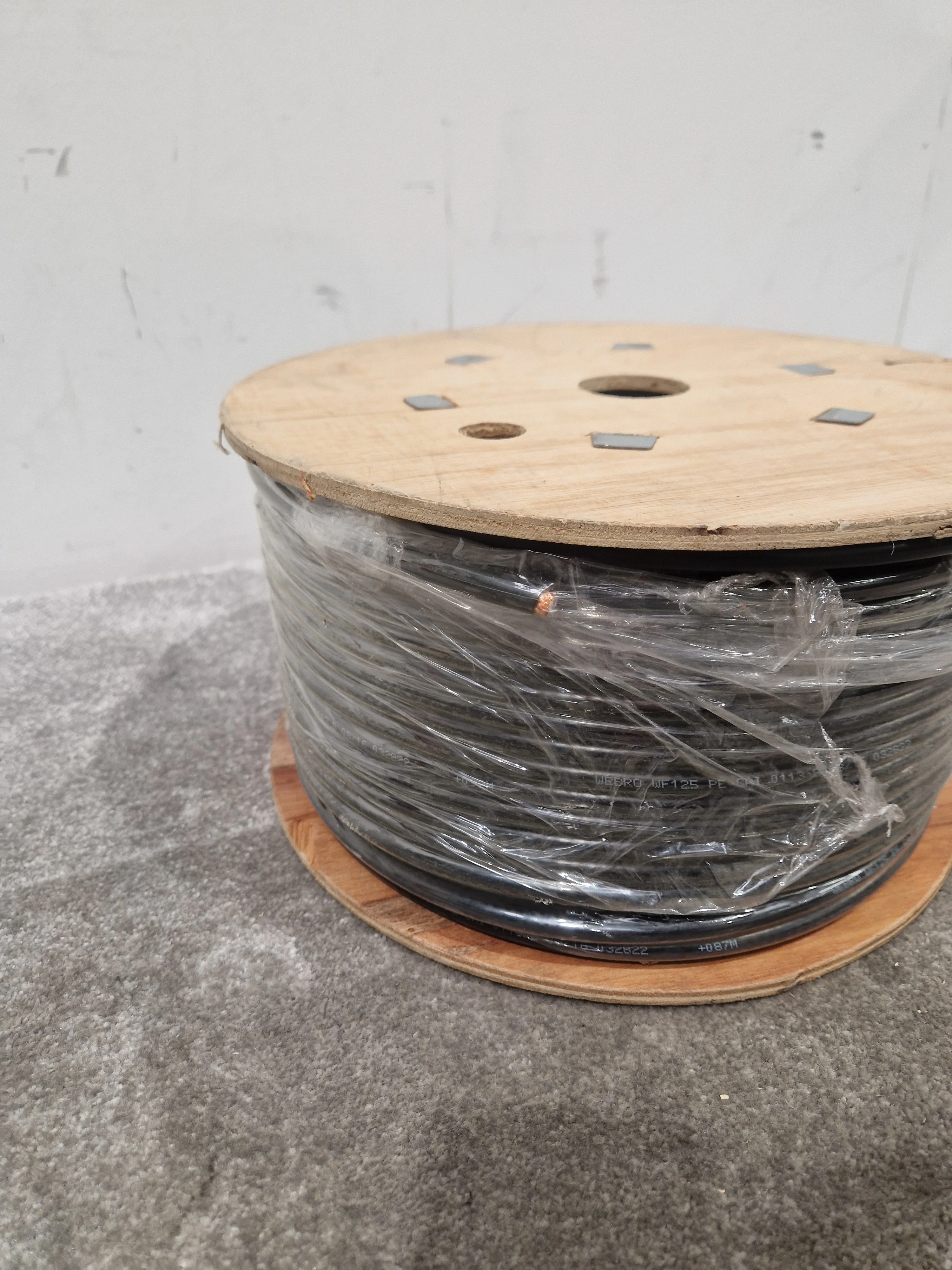 Webro 100M Black Equipment Wire - High-Durability Cable - Excellent - Image 8