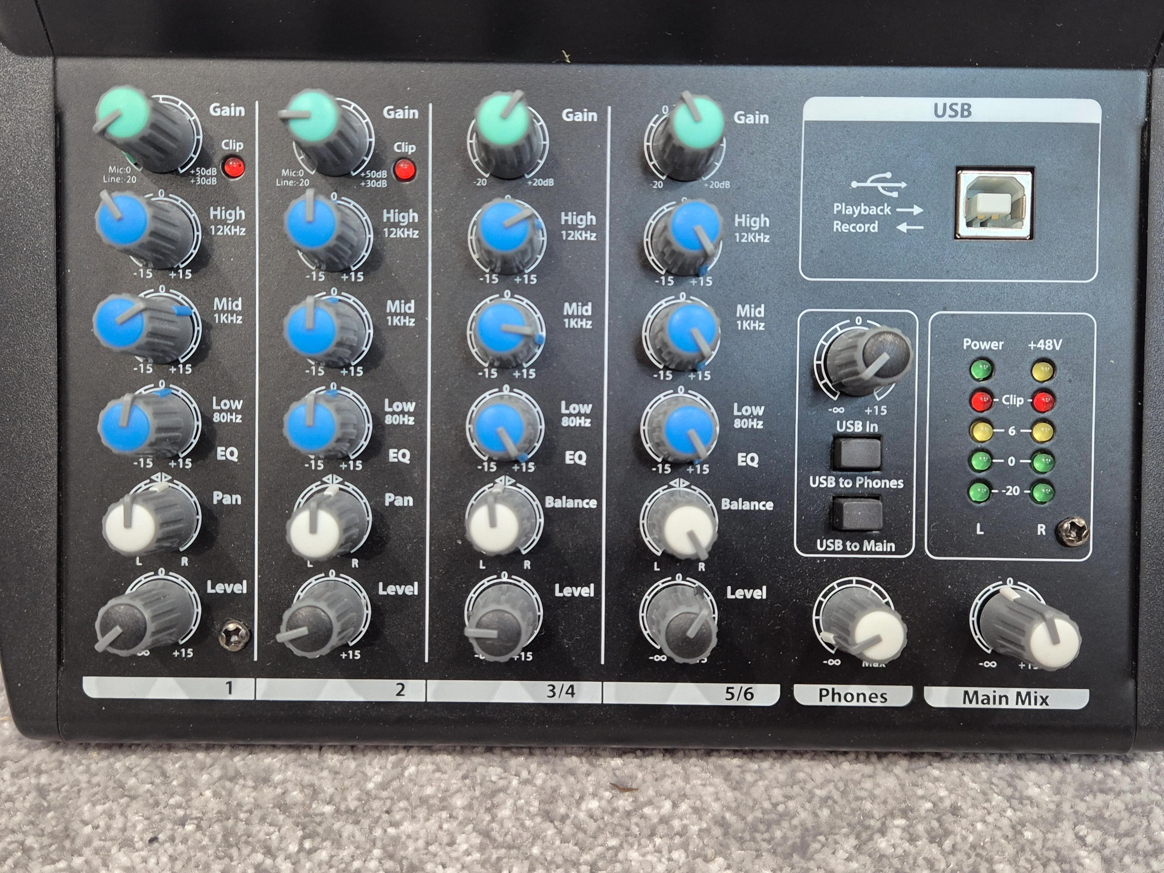 Wharfedale Connect 802 - Powerful and Versatile USB Mixer - RRP £89 - Image 2