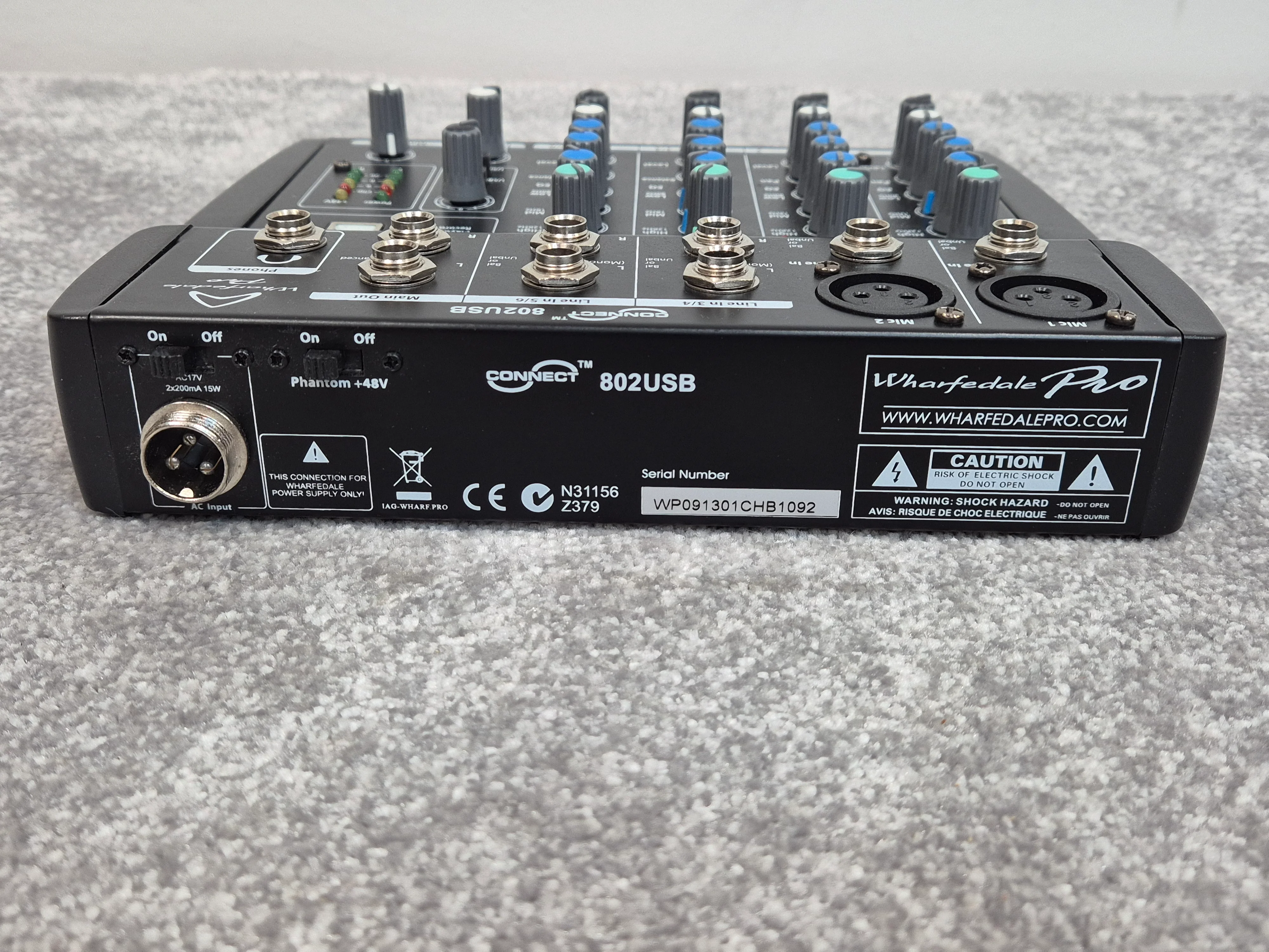Wharfedale Connect 802 - Powerful and Versatile USB Mixer - RRP £89 - Image 6