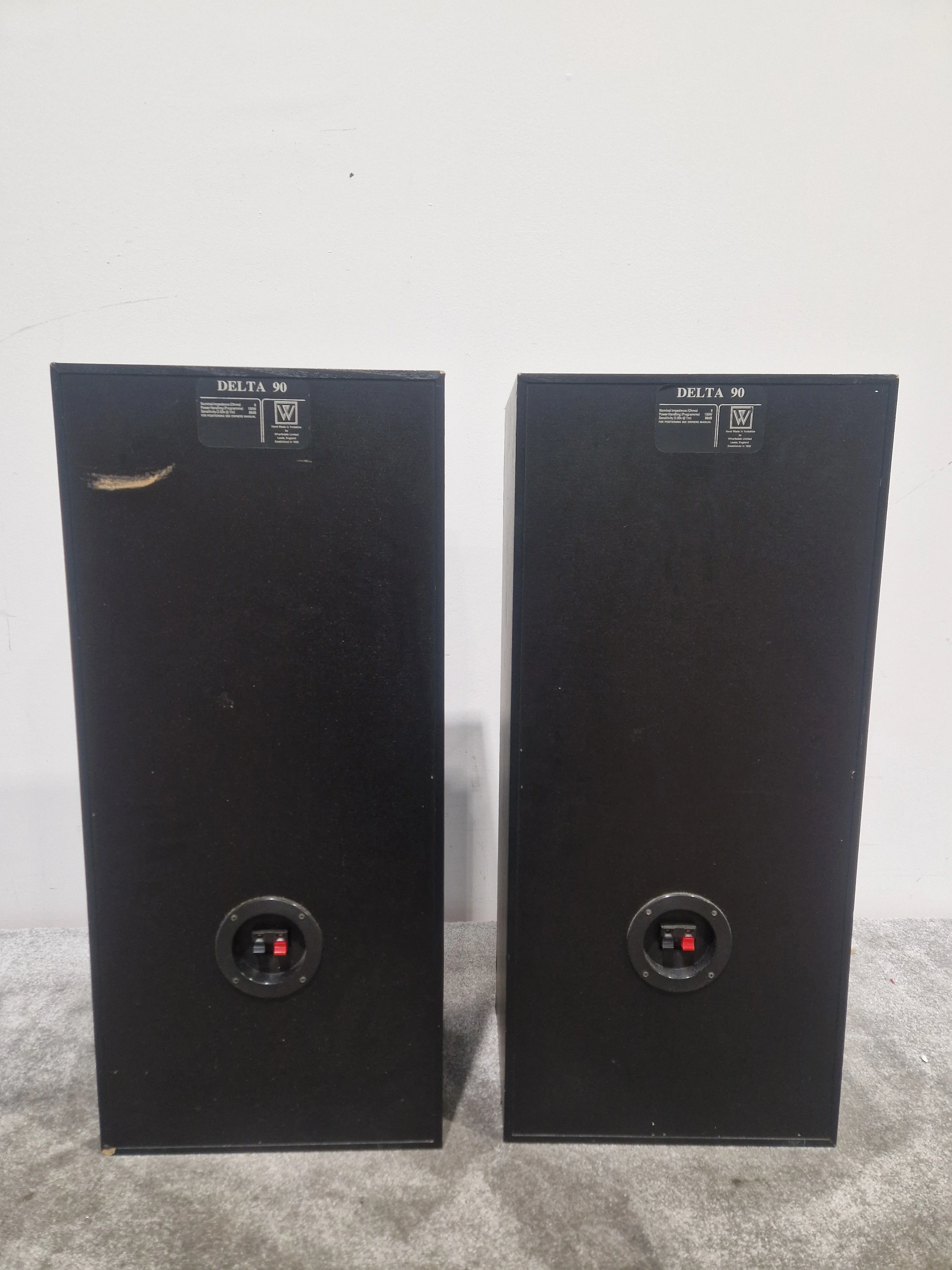 Wharfedale Delta 90 Floorstanding Speakers - Pair - Hand Made England - Excellent - Image 5