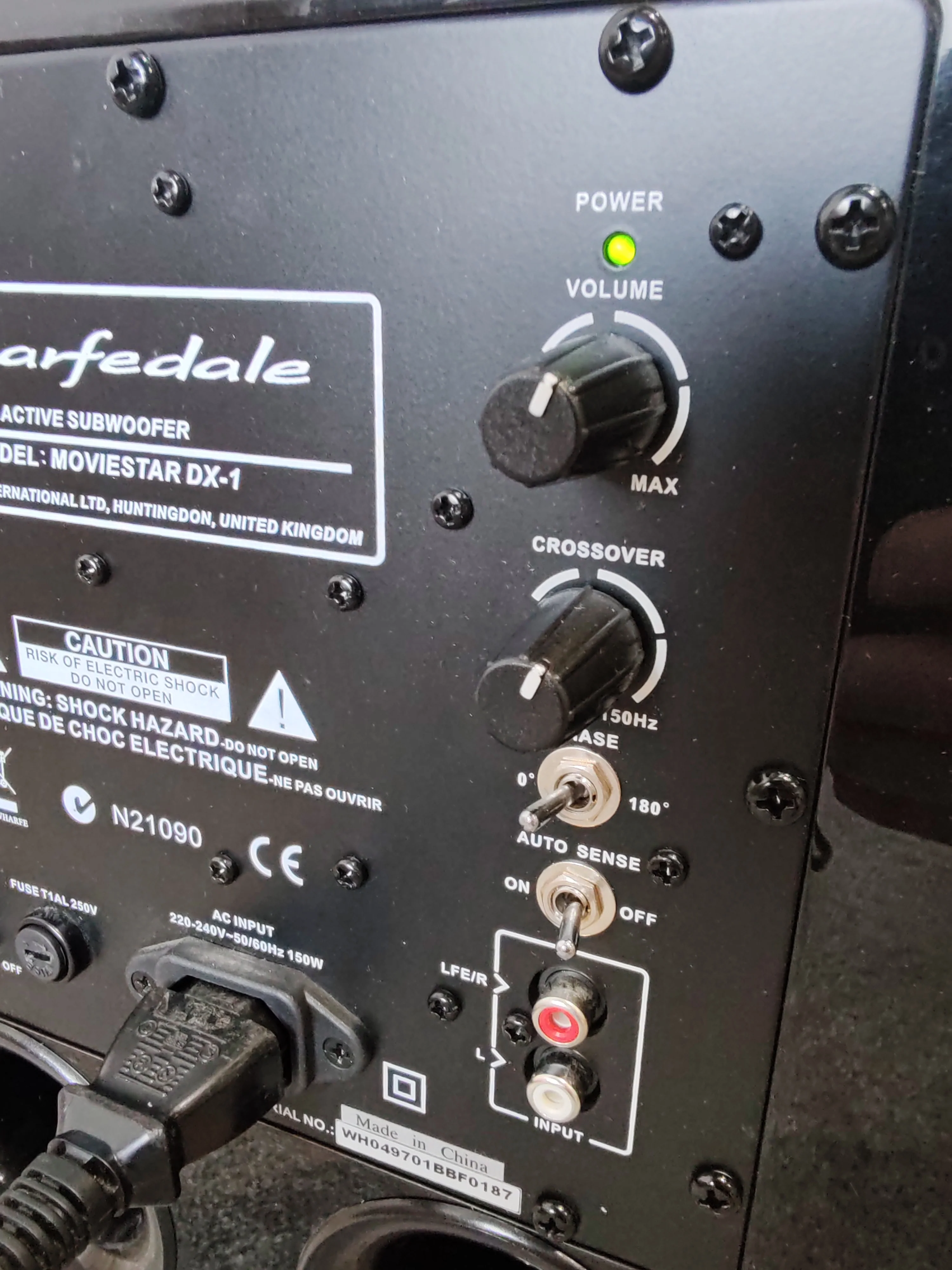 Wharfedale DX-1 HCP - 5.1 Surround Sound, 6 Speaker System - Excellent - Image 2