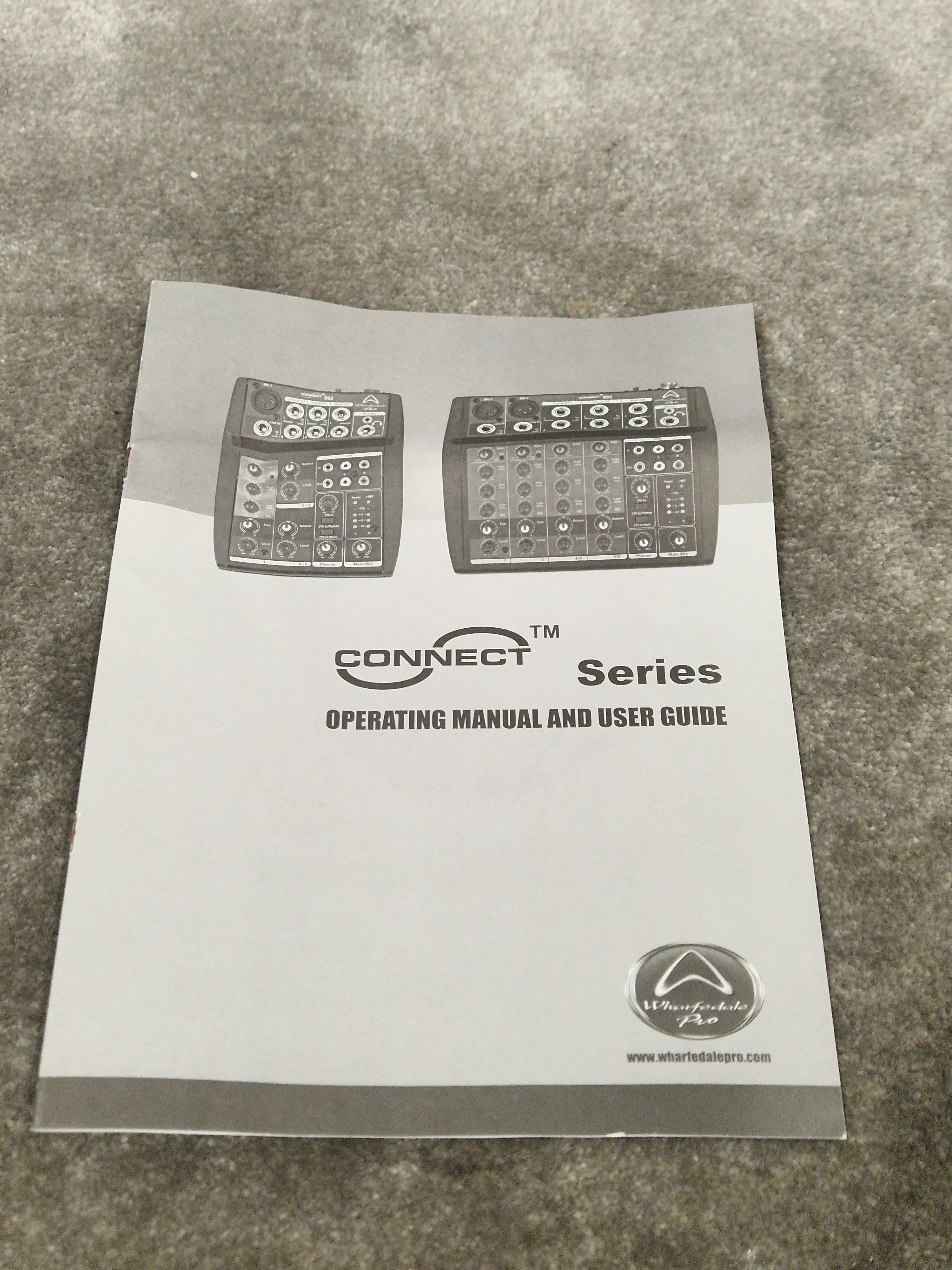 Wharfedale Pro Connect 502 Compact Mixer - 5-Channel Audio Control - Excellent w/ Original Box & Power Supply - Image 10
