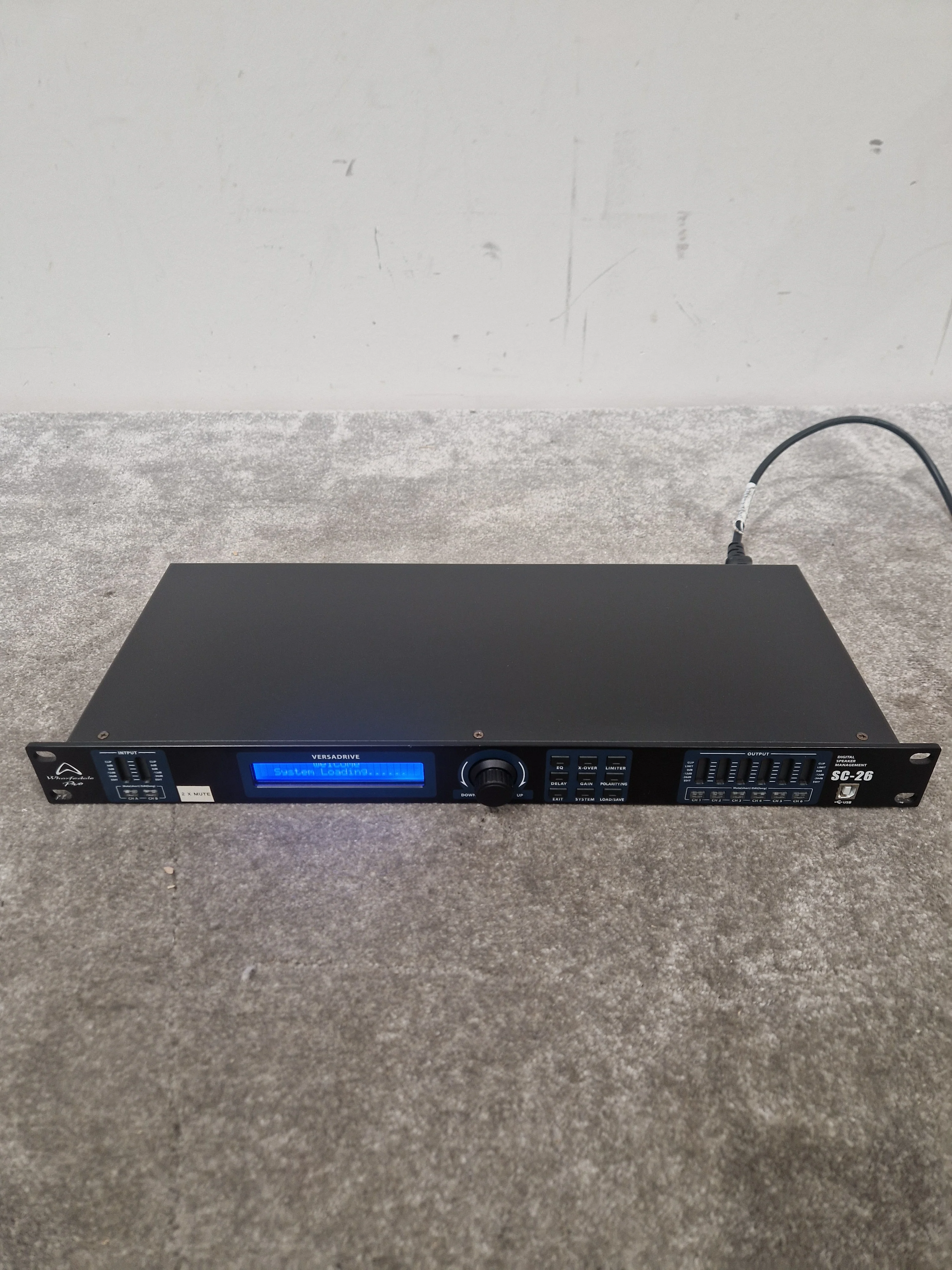 Wharfedale Pro Sc-26 Digital Speaker Management - 24-bit/96kHz DSP, 2x6 Matrix - Excellent - Image 11