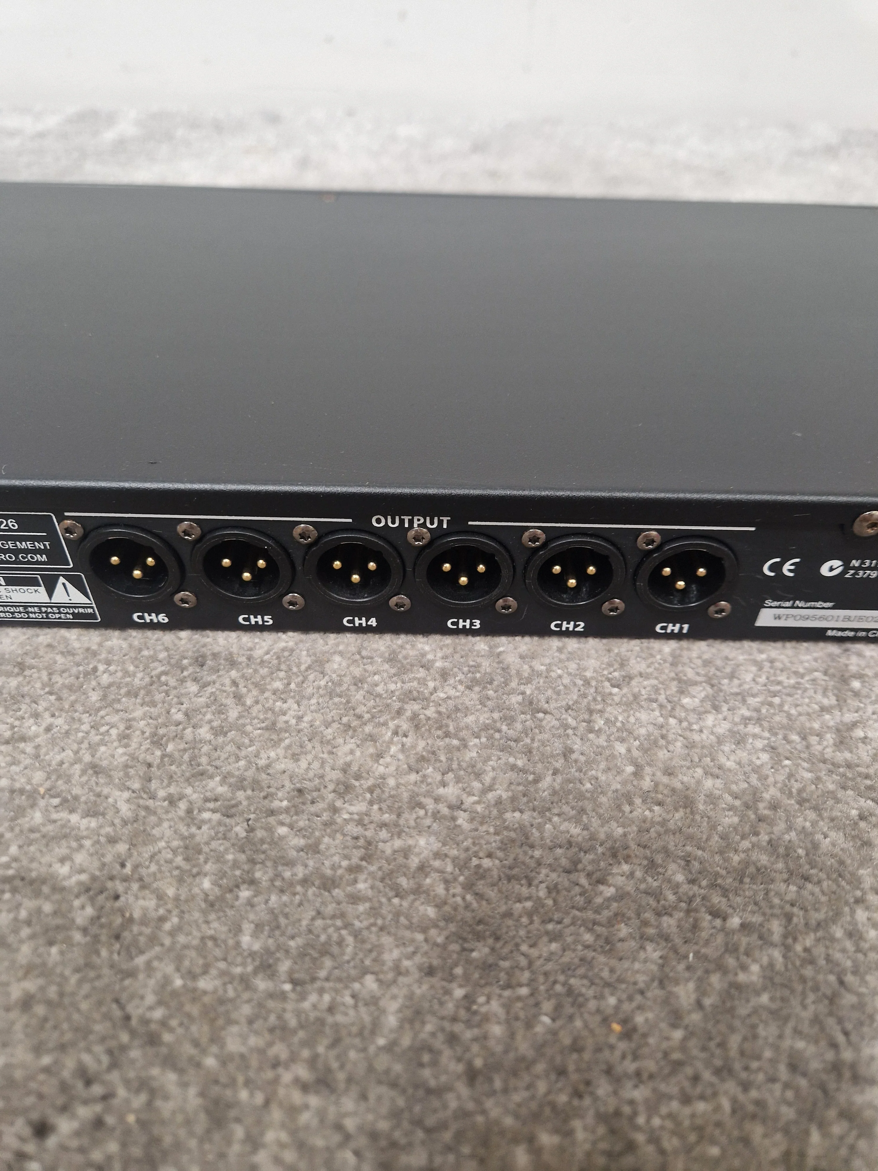 Wharfedale Pro Sc-26 Digital Speaker Management - 24-bit/96kHz DSP, 2x6 Matrix - Excellent - Image 8