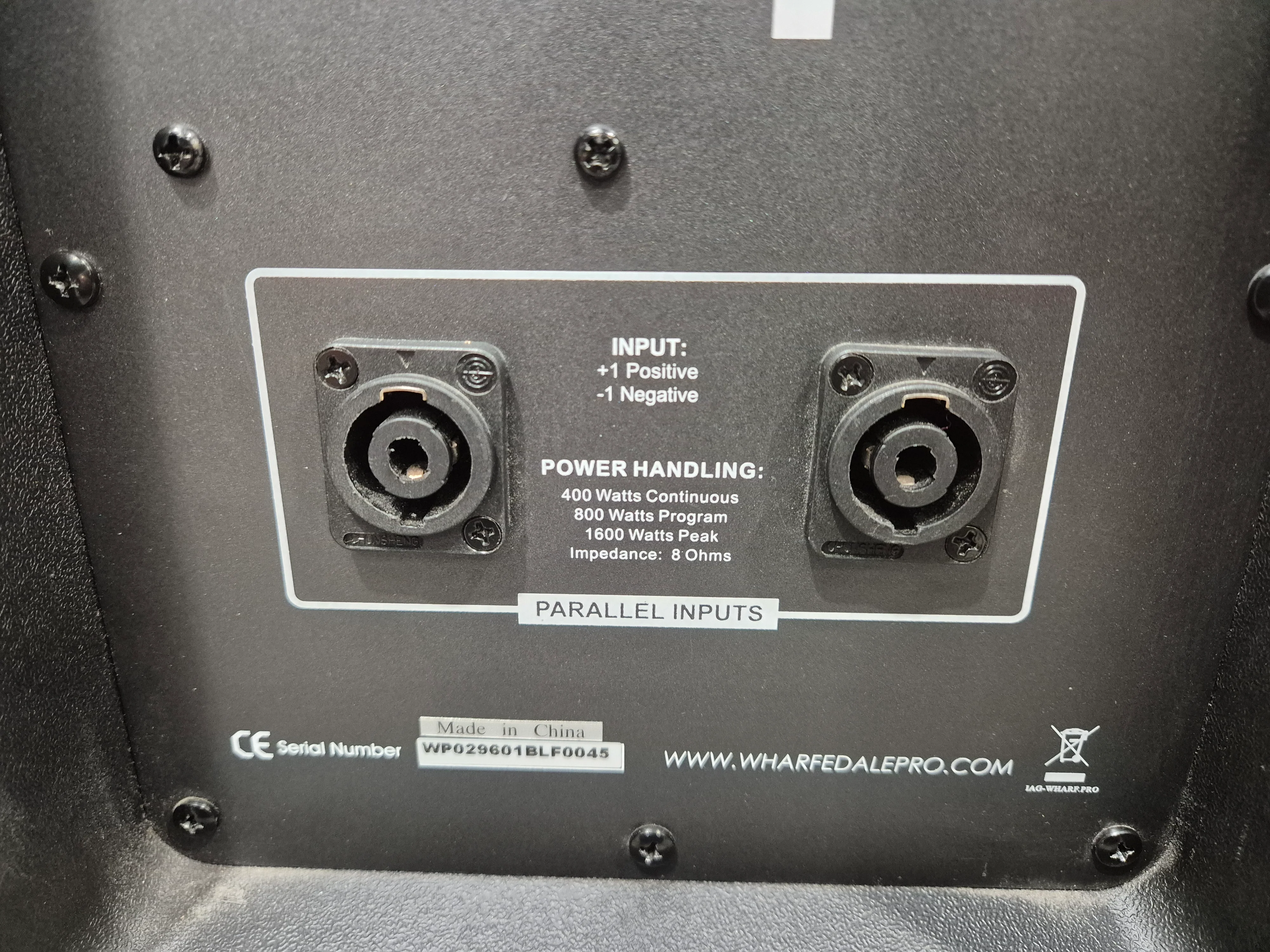 Wharfedale Pro Titan 15 - Passive PA Speaker (Very Good Condition) - Image 7