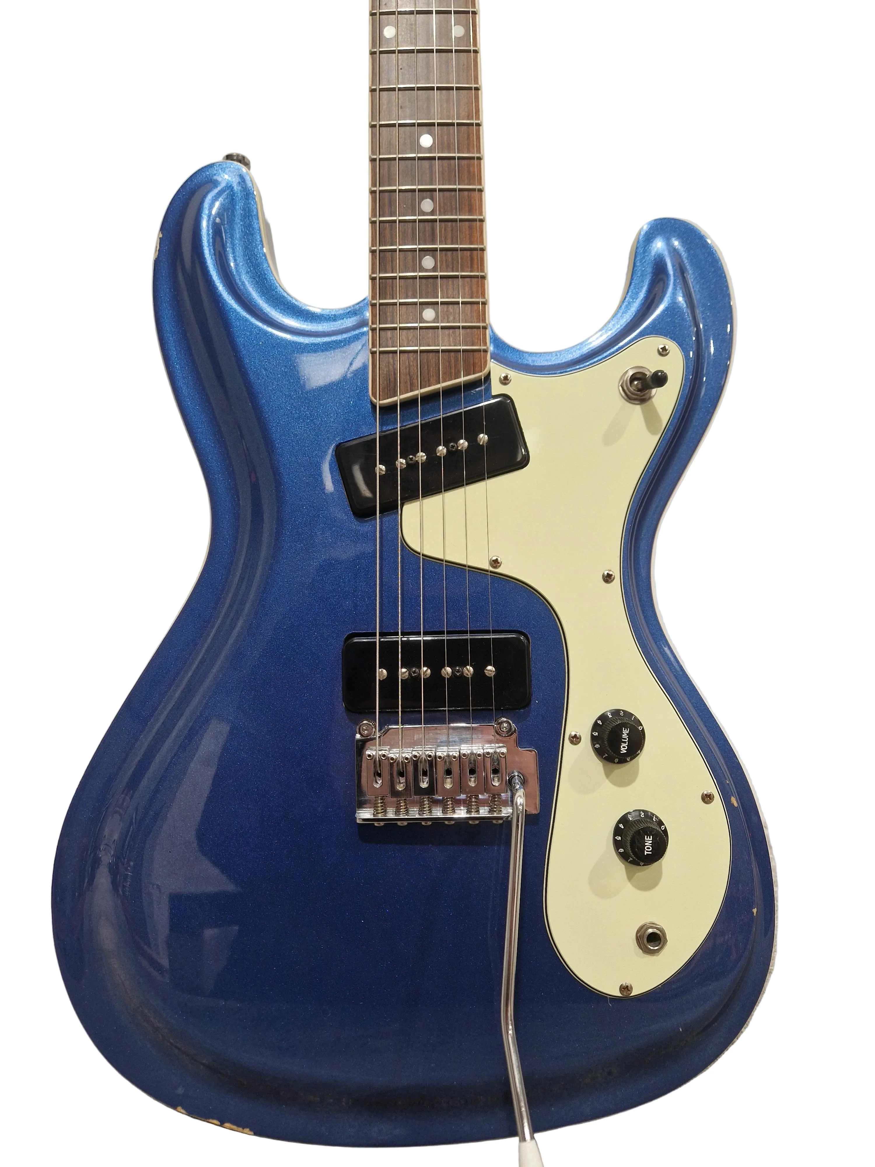 Wilson Bros The Ventures VM-65 - Electric Guitar - Blue - Good w/ Hard Case
