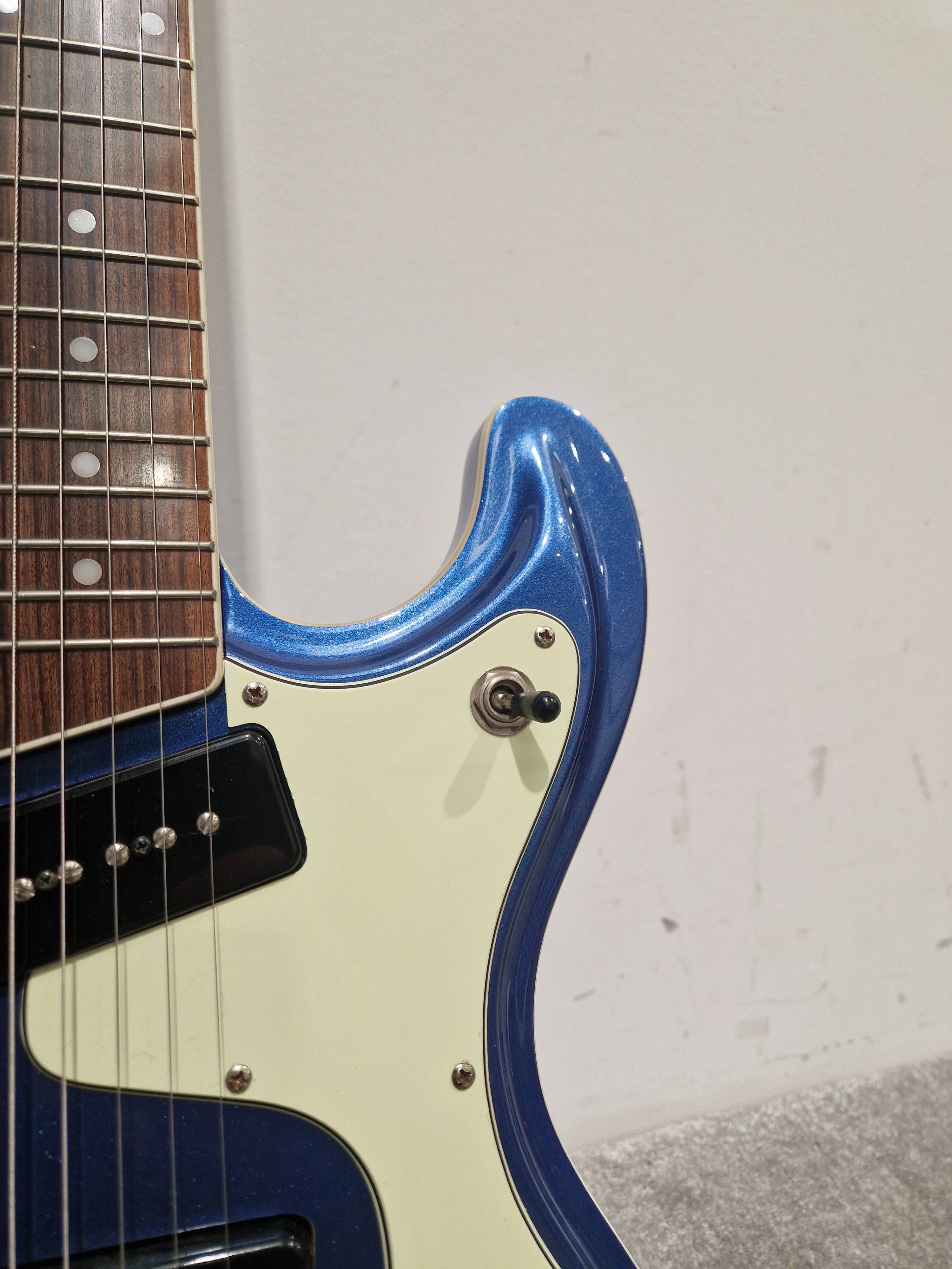 Wilson Bros The Ventures VM-65 - Electric Guitar - Blue - Good w/ Hard Case - Image 13
