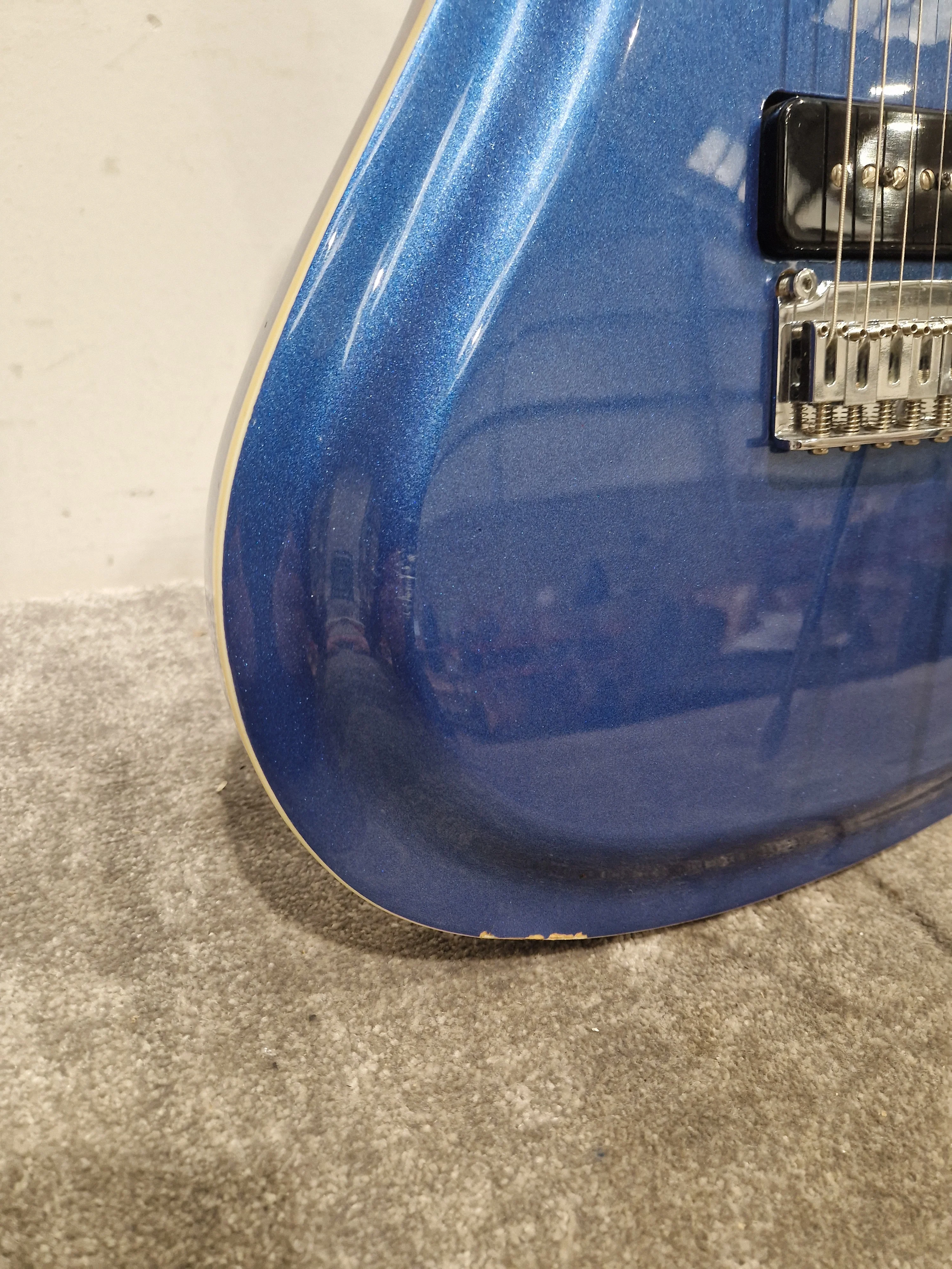 Wilson Bros The Ventures VM-65 - Electric Guitar - Blue - Good w/ Hard Case - Image 18