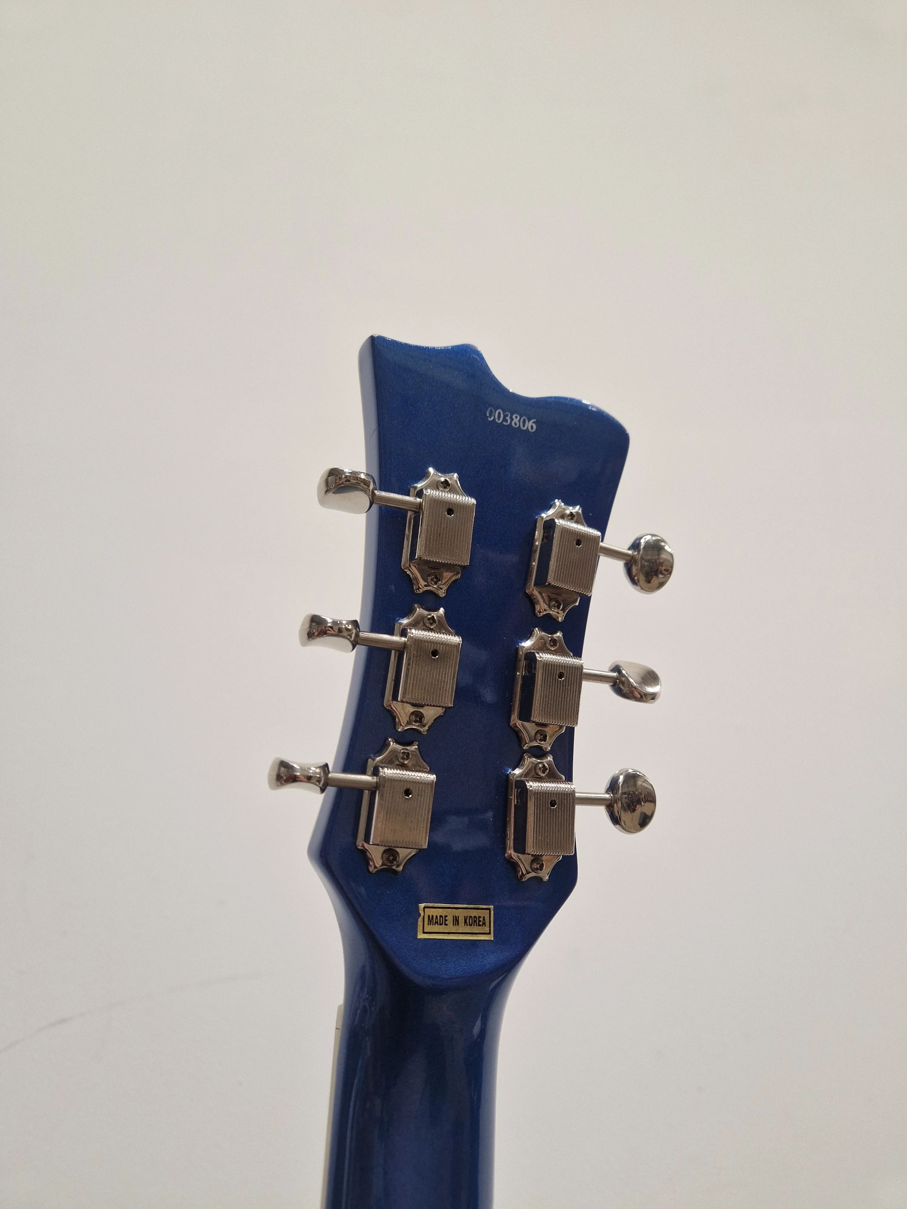 Wilson Bros The Ventures VM-65 - Electric Guitar - Blue - Good w/ Hard Case - Image 3