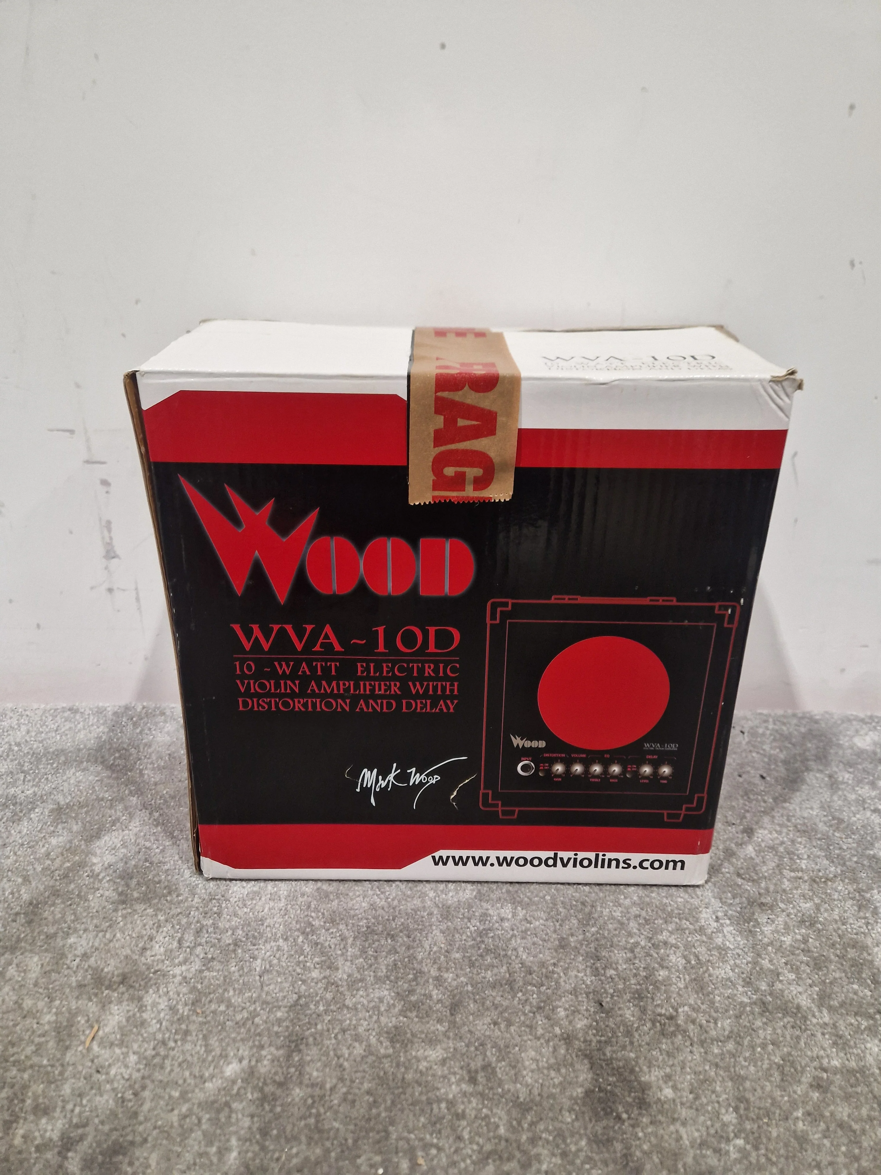 Wood WVA-10D - Electric Violin Amplifier - 10 Watt - Excellent w/ Original Box , American To UK Plug Converter - Image 7