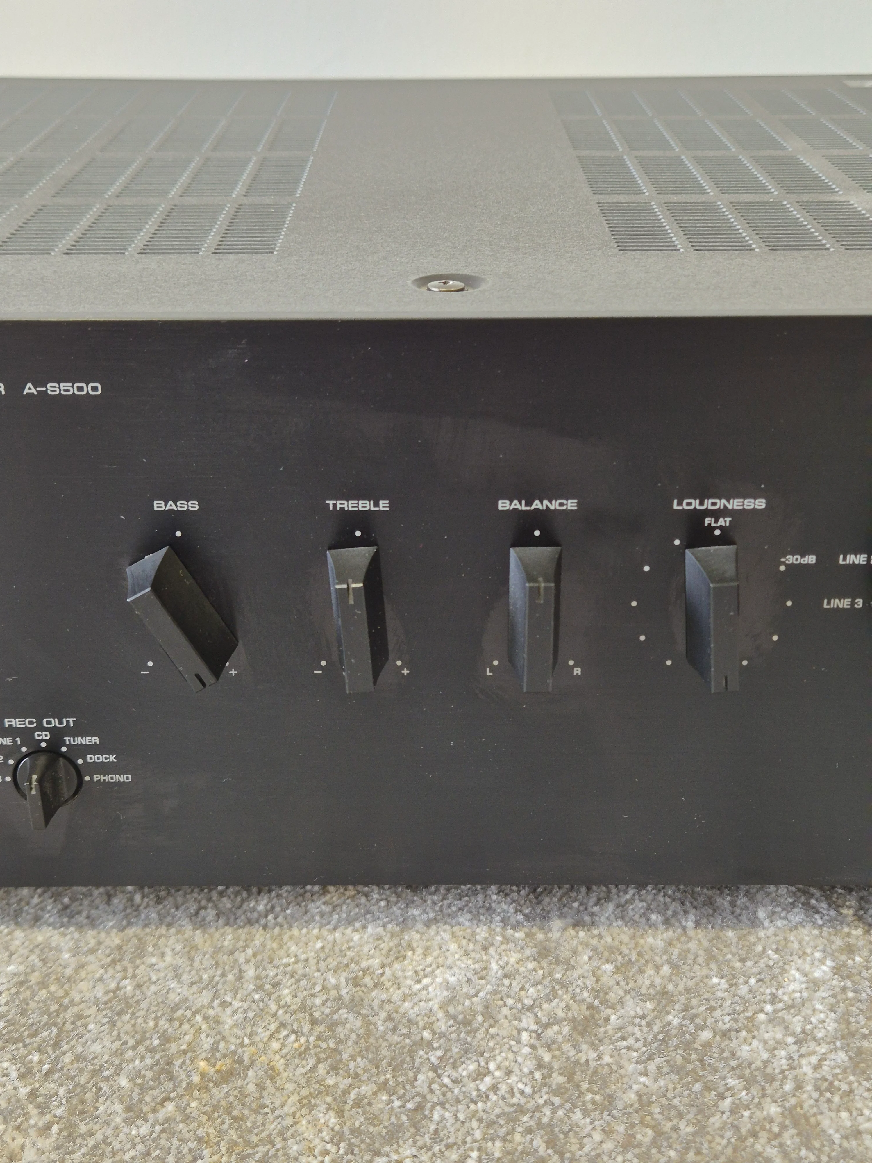 Yamaha A-S500 - Stereo Integrated Amplifier - Excellent - Image 3