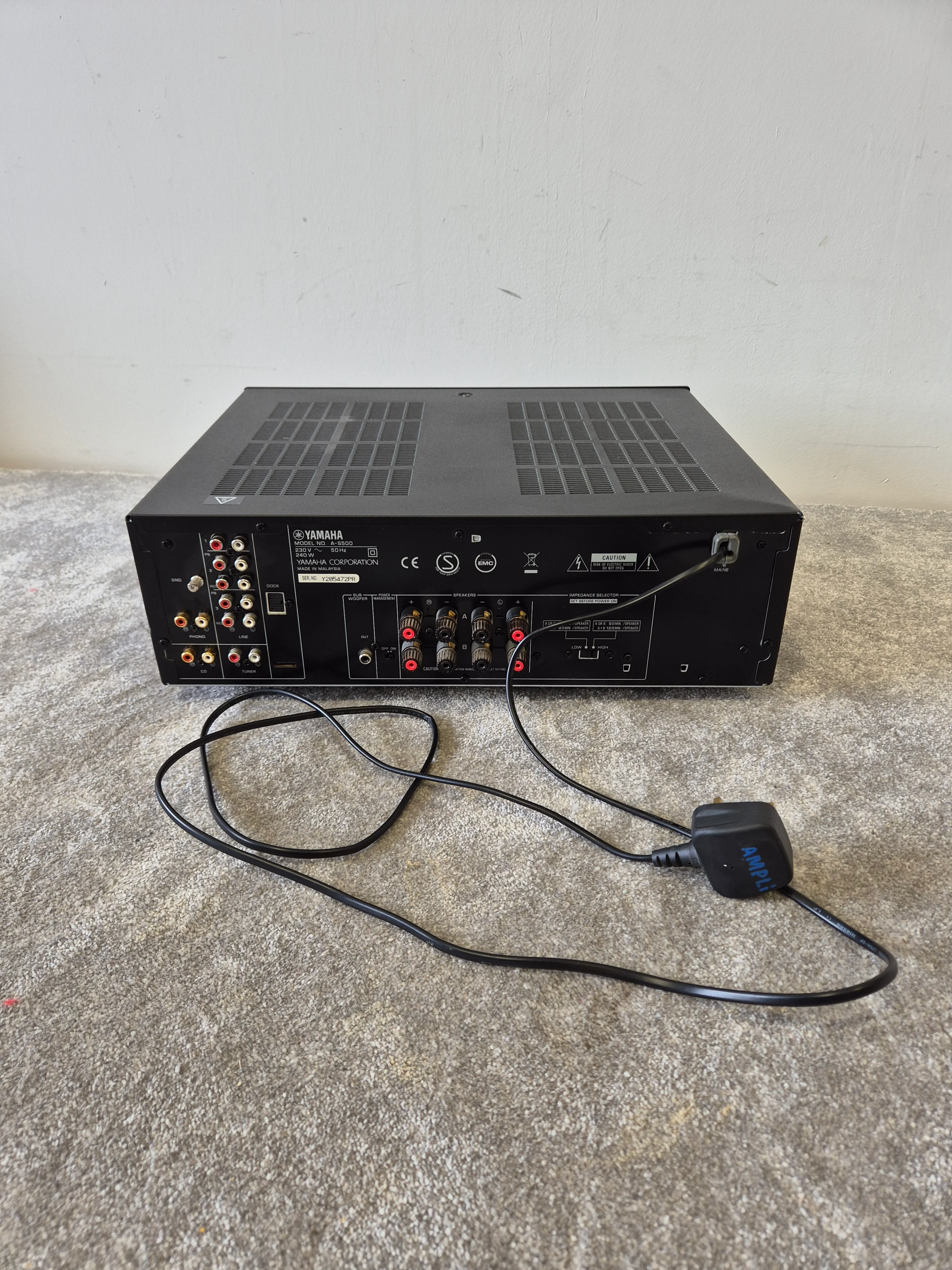Yamaha A-S500 - Stereo Integrated Amplifier - Excellent - Image 8
