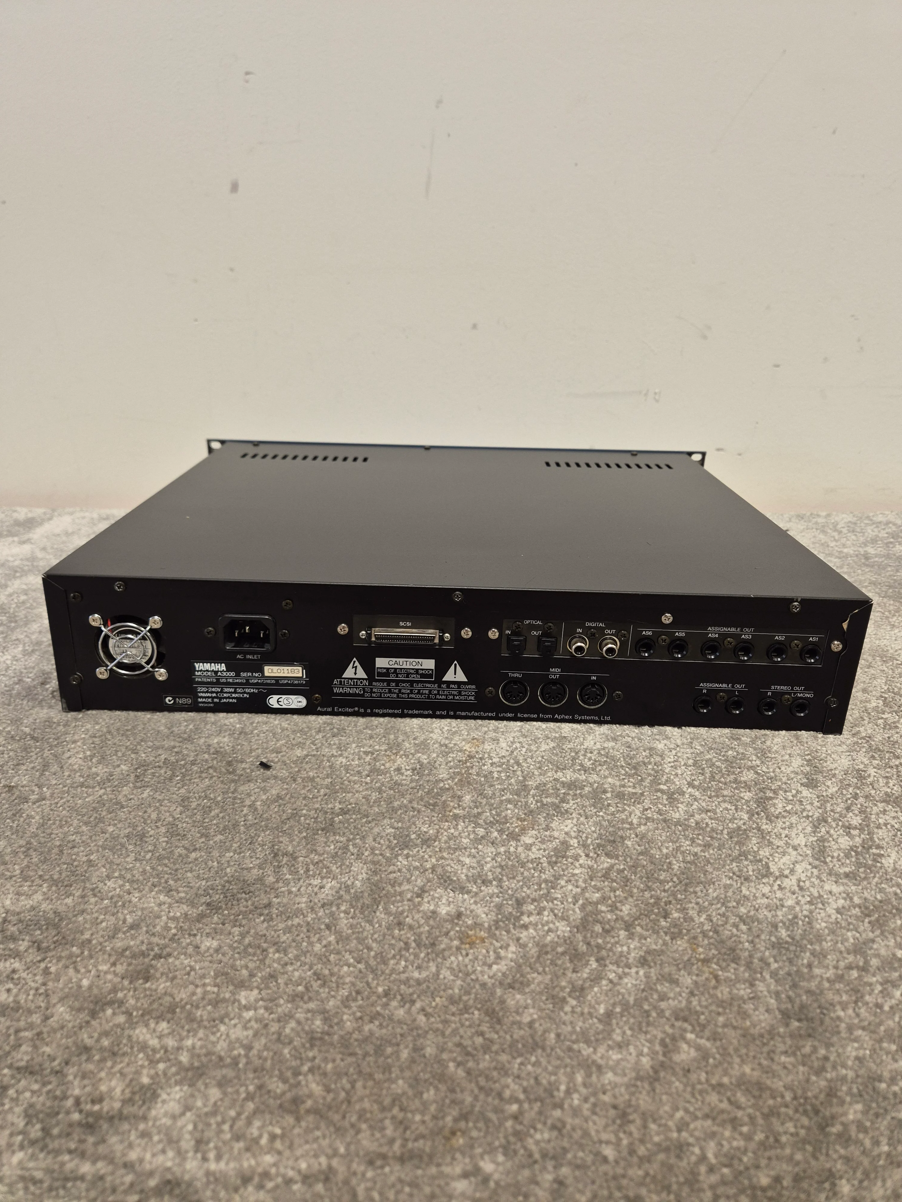 Yamaha A3000 - 16-Bit Professional Sampler - Excellent w/ Original Box - Image 7