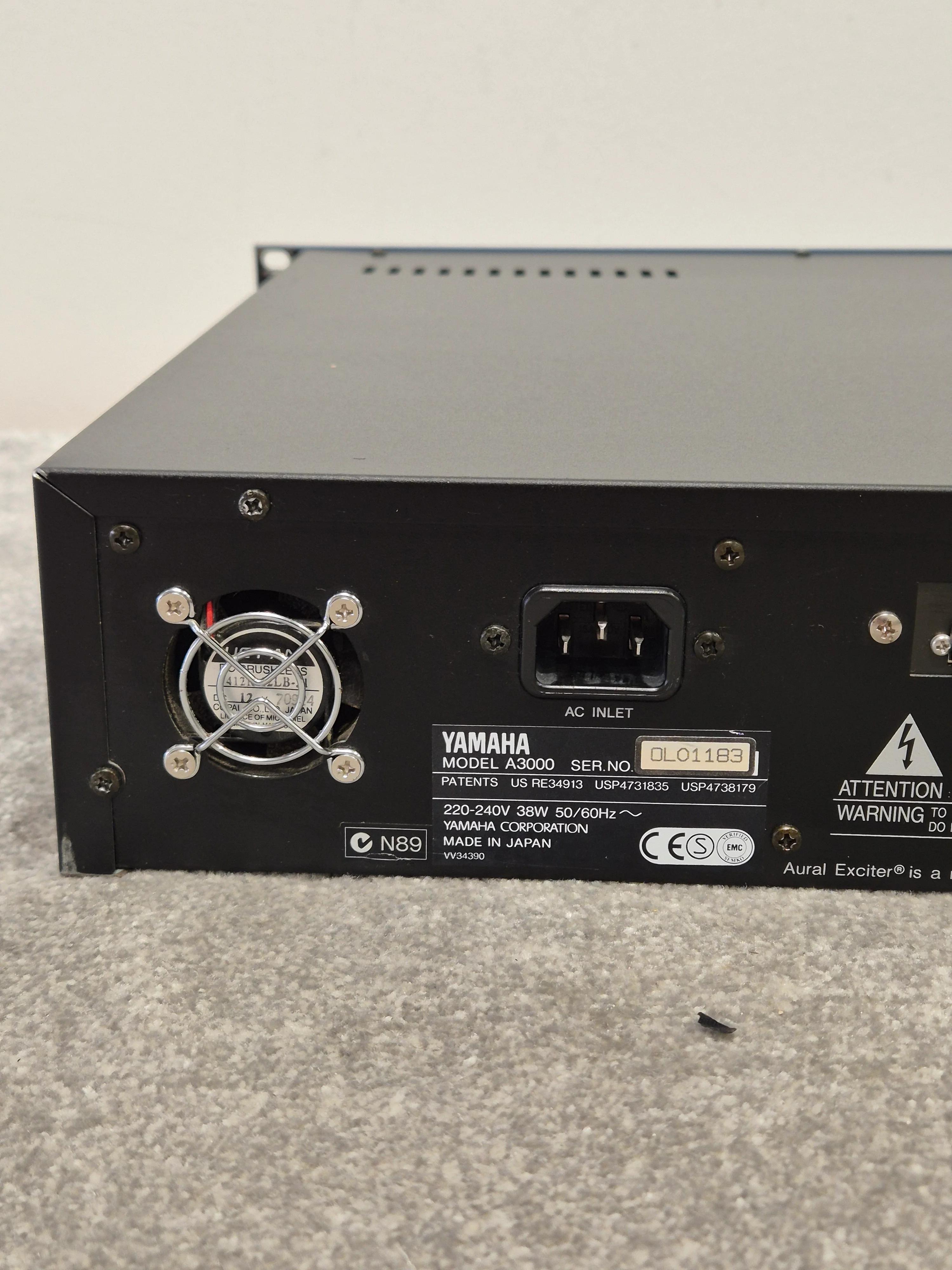 Yamaha A3000 - 16-Bit Professional Sampler - Excellent w/ Original Box - Image 8