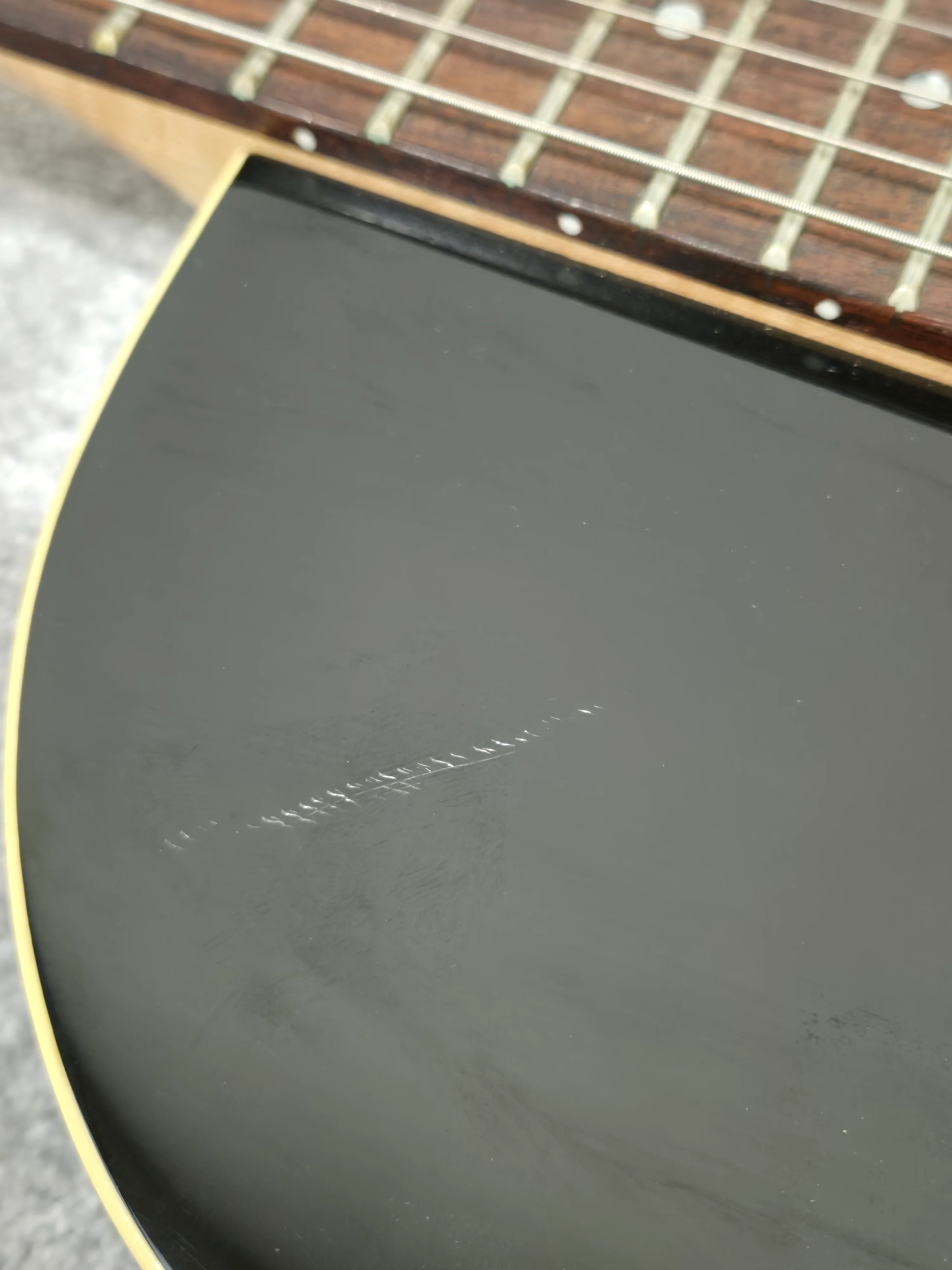 Yamaha AEX 500 - Semi Acoustic Hybrid Guitar Includes Yamaha Hard Case - Image 12