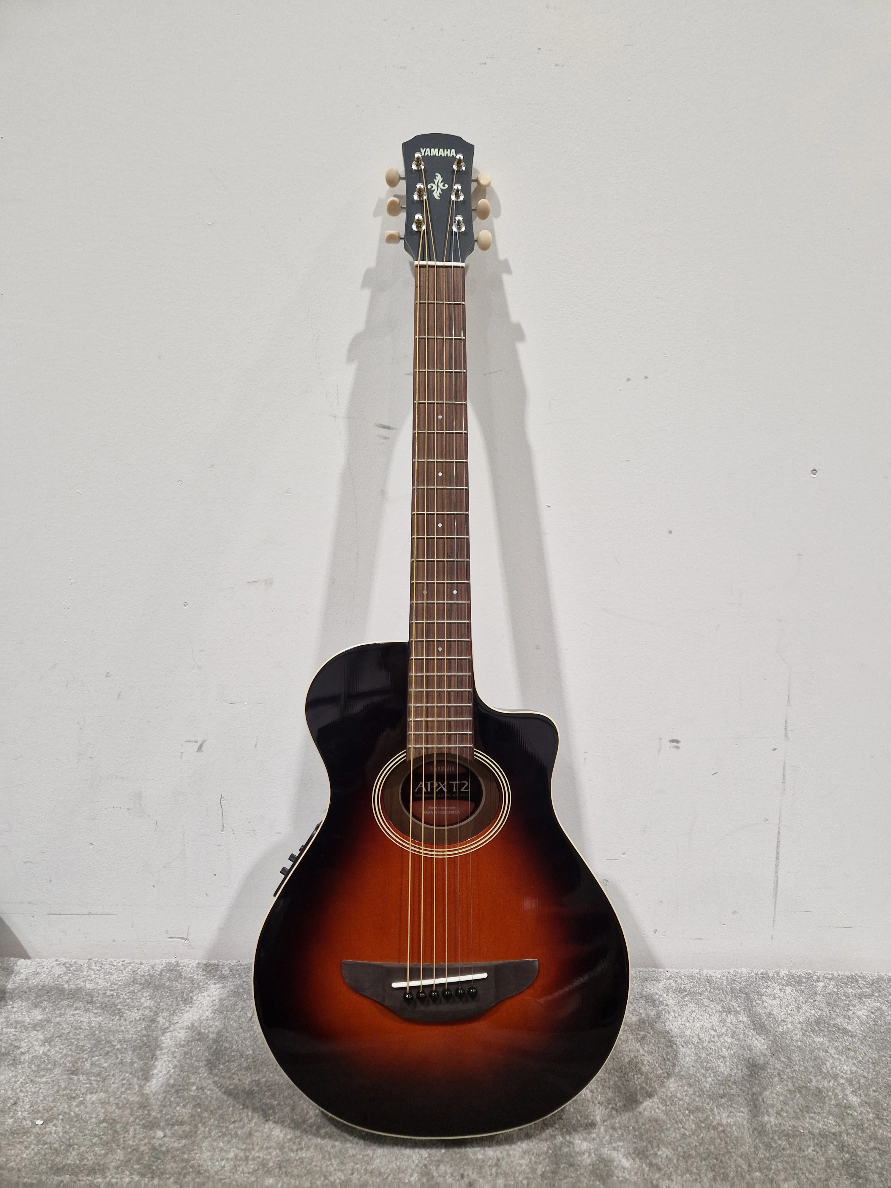 Yamaha APXT-2 Travel Guitar - Compact Acoustic-Electric - Excellent w/ Soft Case - Image 2