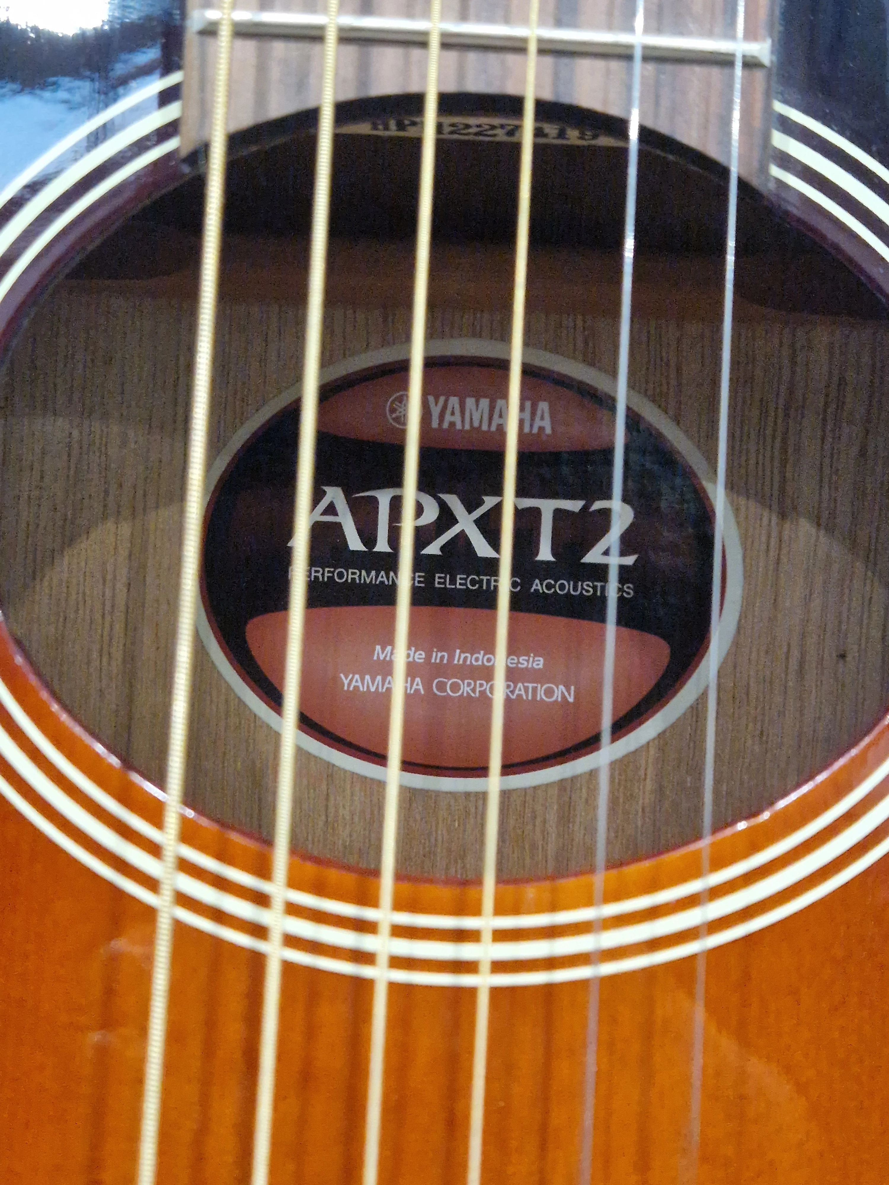 Yamaha APXT-2 Travel Guitar - Compact Acoustic-Electric - Excellent w/ Soft Case - Image 8