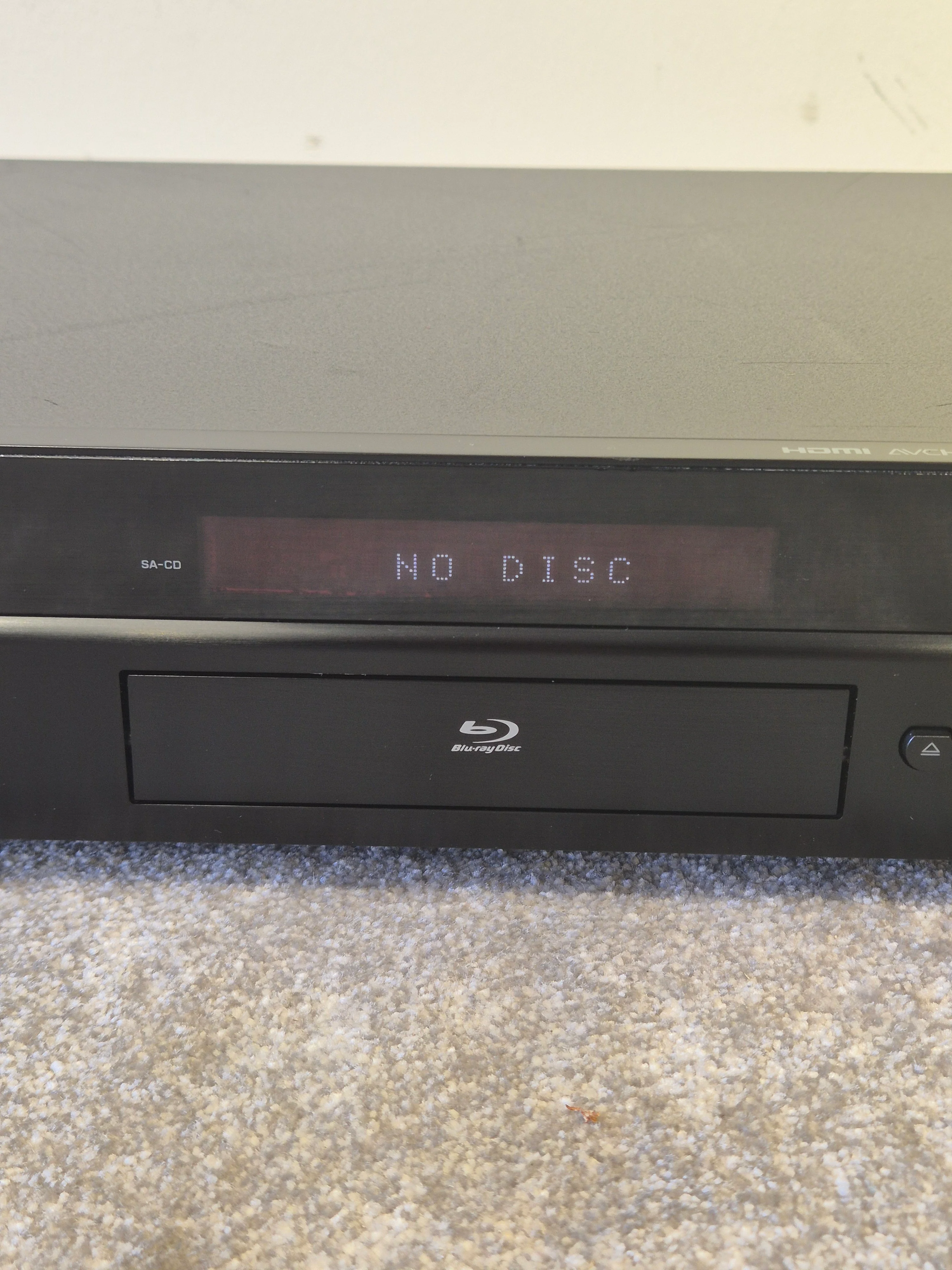Yamaha BD-S1067 Blu-Ray Player – Full HD 1080p, HDMI - Very Good - Image 4