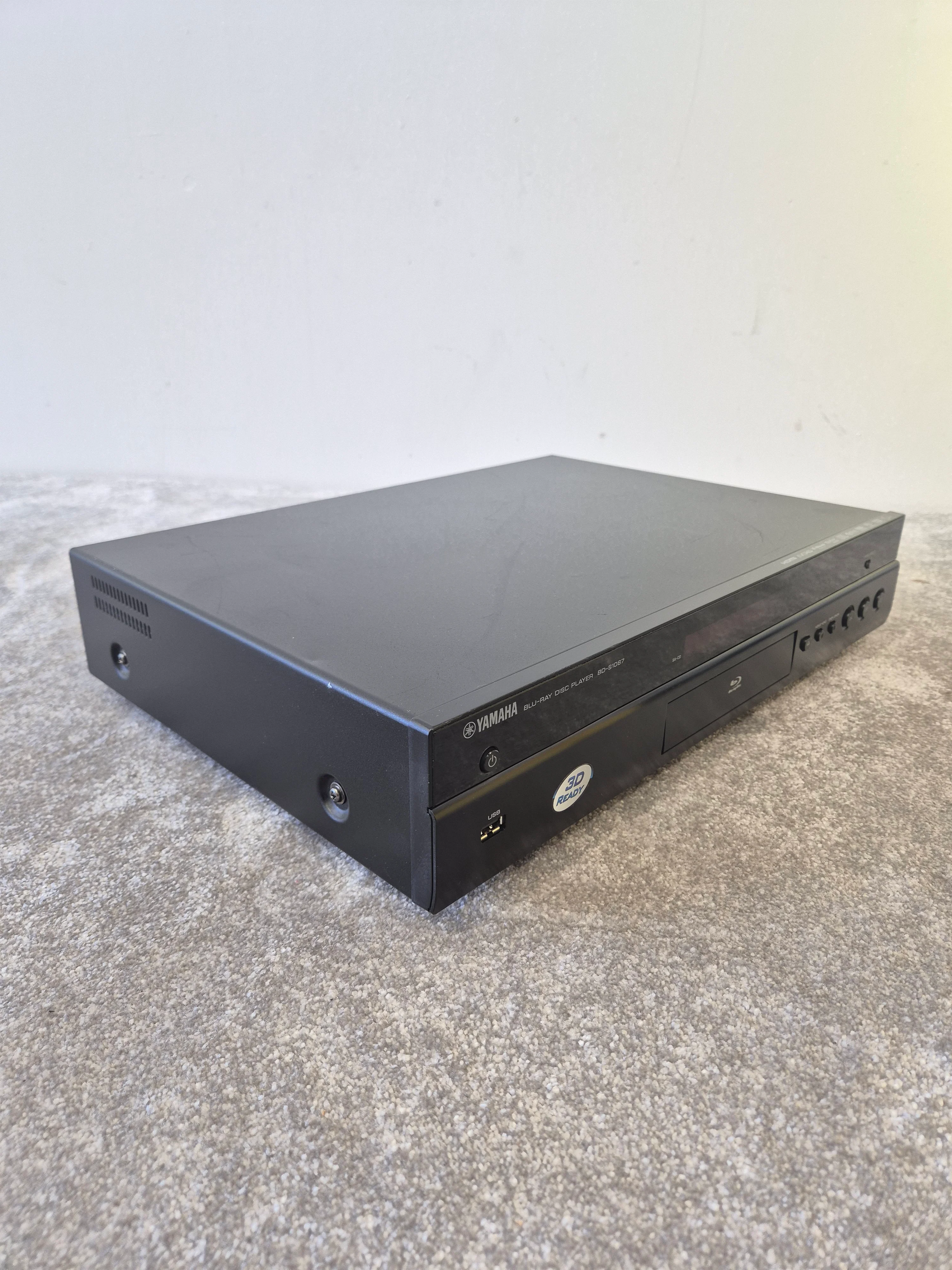 Yamaha BD-S1067 Blu-Ray Player – Full HD 1080p, HDMI - Very Good - Image 5