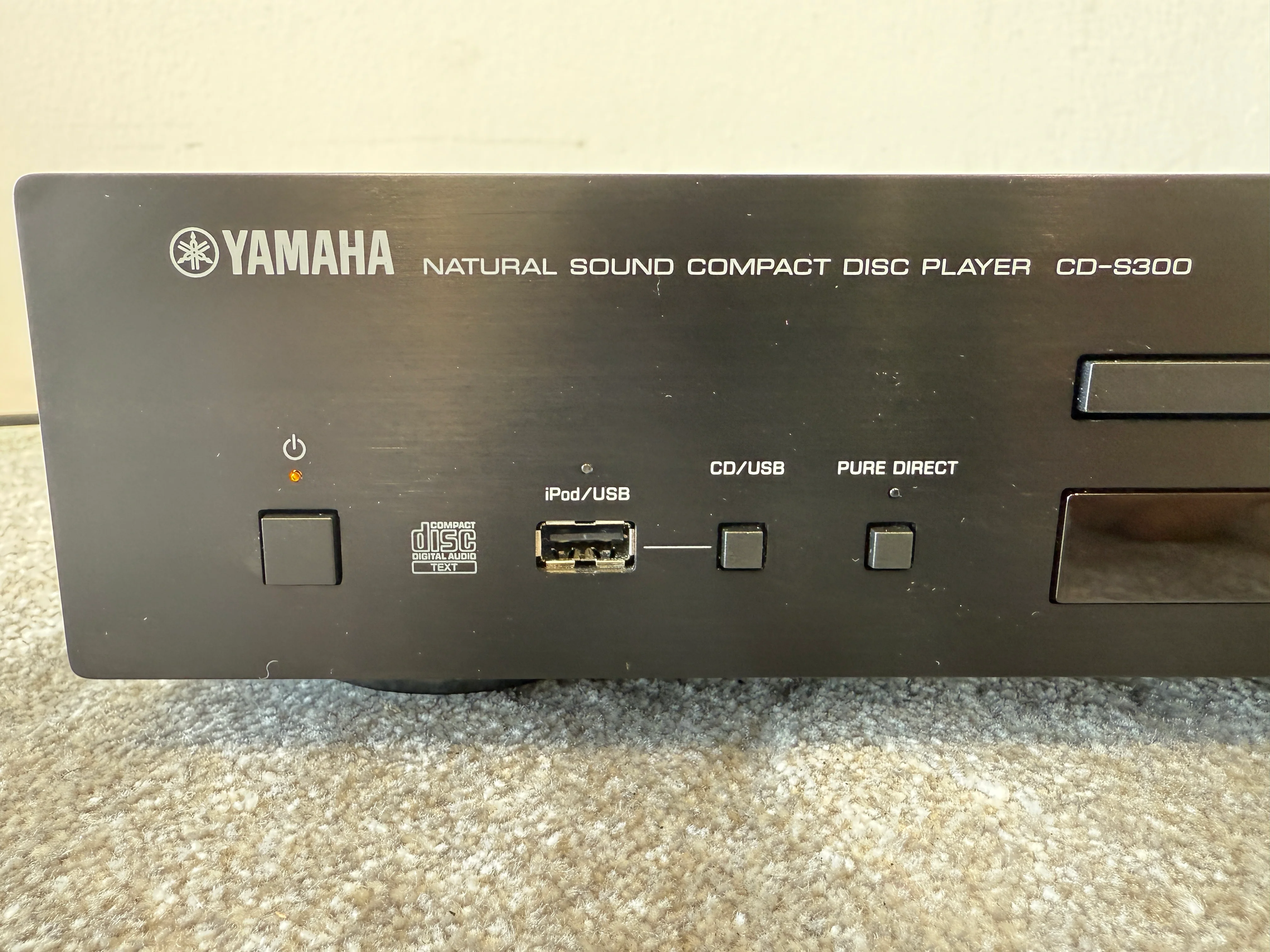 Yamaha CD-S300 Natural Sound CD Player – High-Precision Playback, USB Input Excellent - Image 2