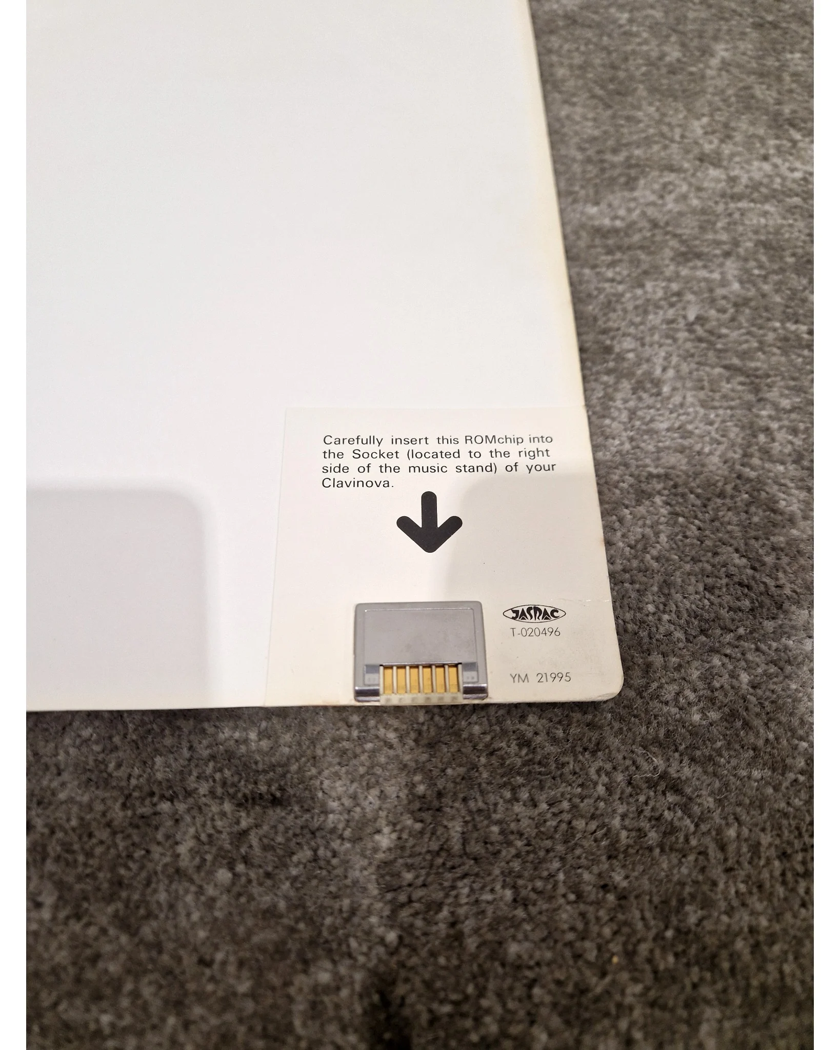 Yamaha Clavinova ROM Music Book 1985 – Sound Module - Excellent w/ ROM - Image 3
