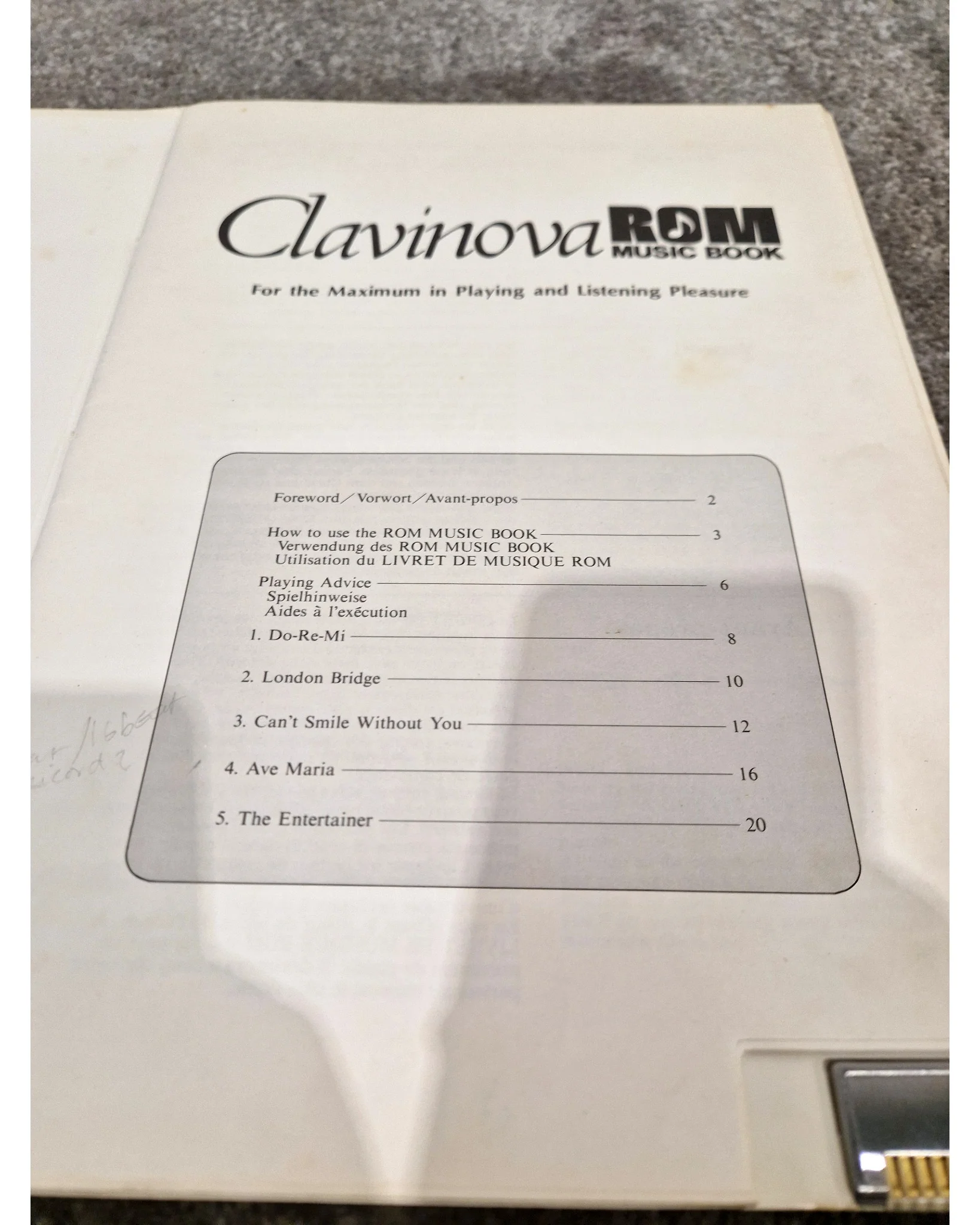 Yamaha Clavinova ROM Music Book 1985 – Sound Module - Excellent w/ ROM - Image 5