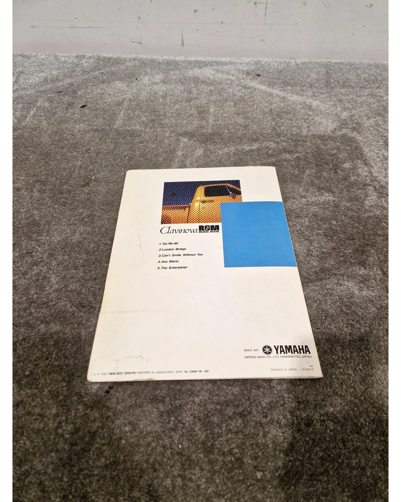 Yamaha Clavinova ROM Music Book 1985 – Sound Module - Excellent w/ ROM - Image 8