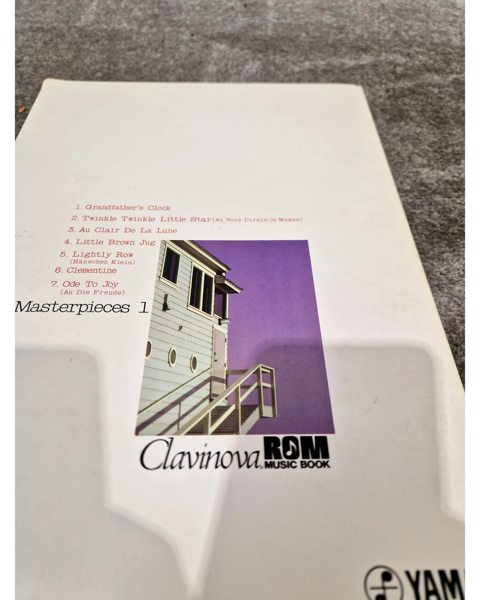Yamaha Clavinova ROM Music Book Popular Masterpieces 1 Vol.1 – ROM Cartridge - Excellent w/ ROM Included - Image 8