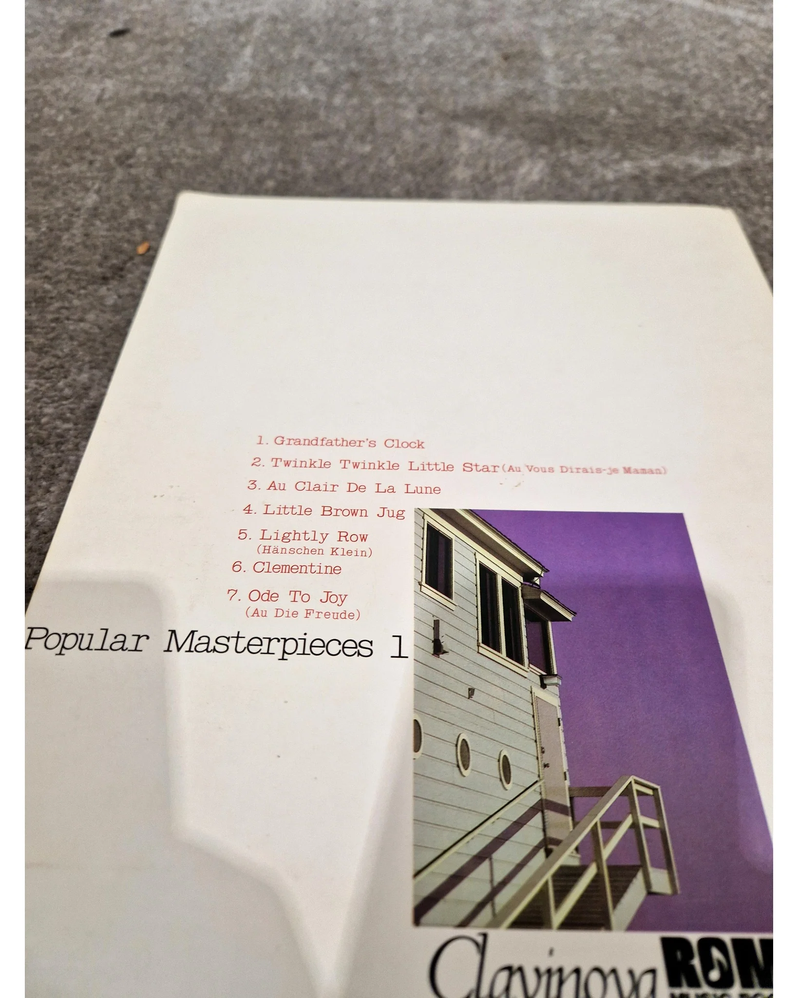 Yamaha Clavinova ROM Music Book Popular Masterpieces 1 Vol.1 – ROM Cartridge - Excellent w/ ROM Included - Image 9