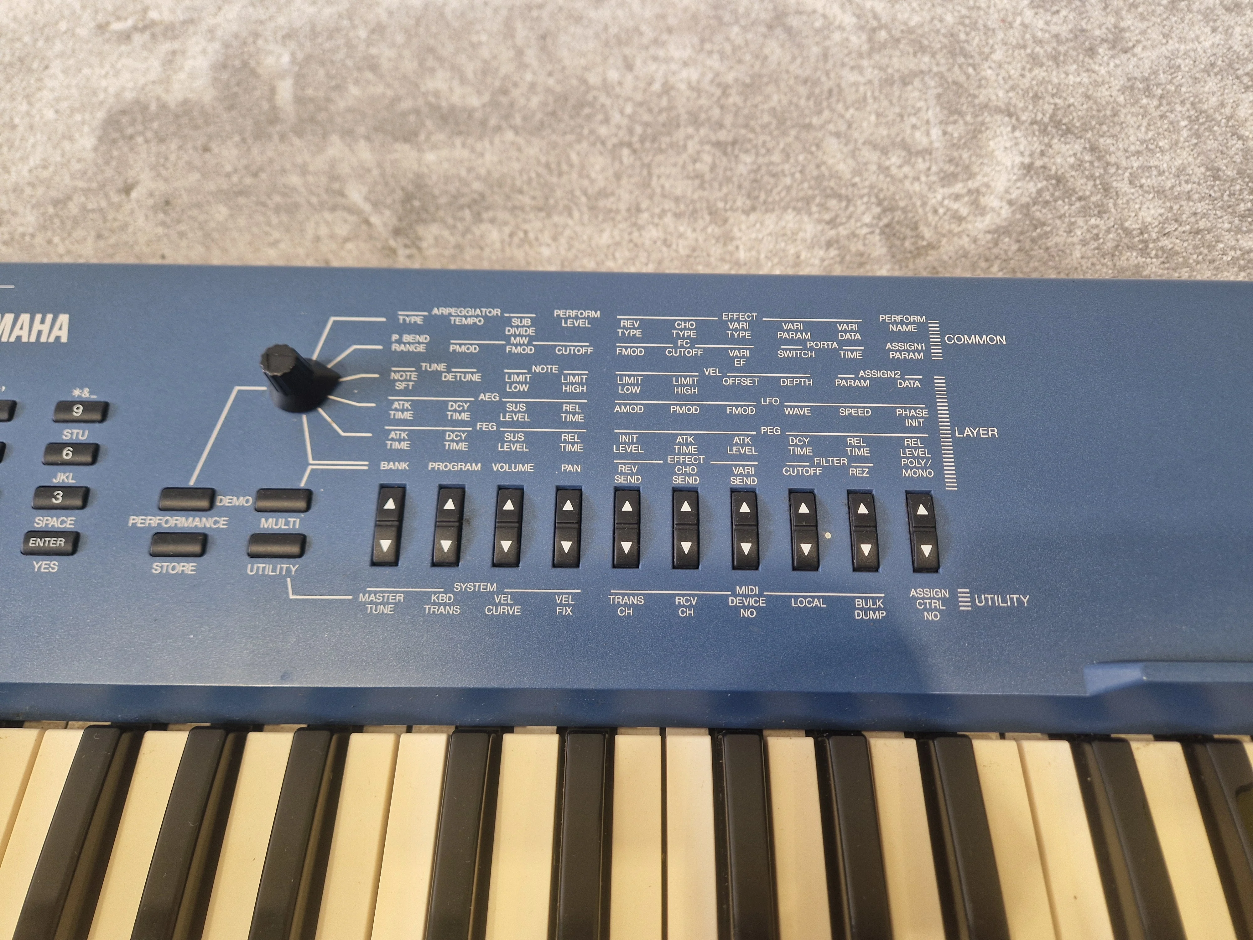 Yamaha CS1X 61-Key Synthesizer - 90s Era w/ Arpeggiator – Very Good - Image 7