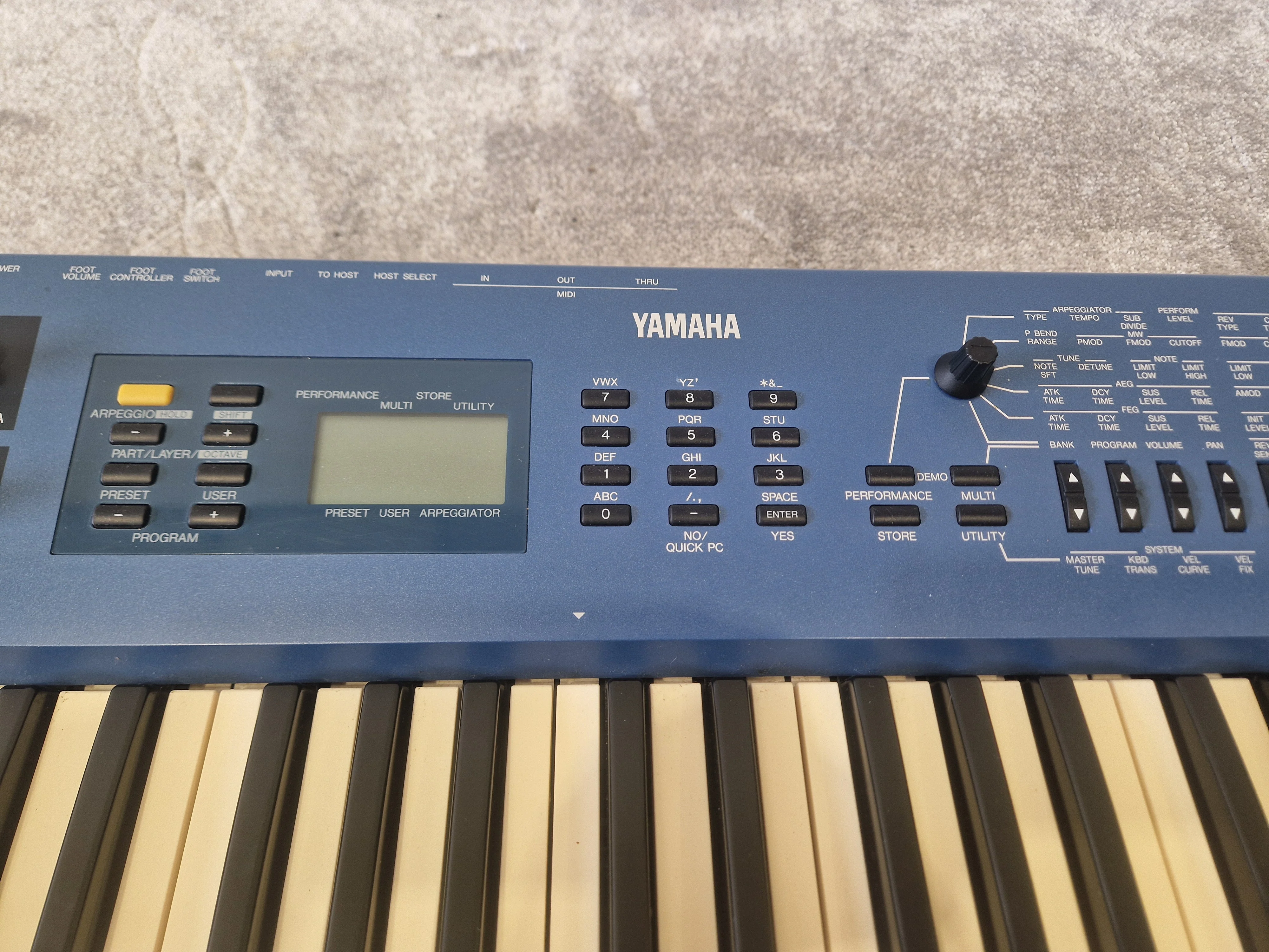 Yamaha CS1X 61-Key Synthesizer - 90s Era w/ Arpeggiator – Very Good - Image 8