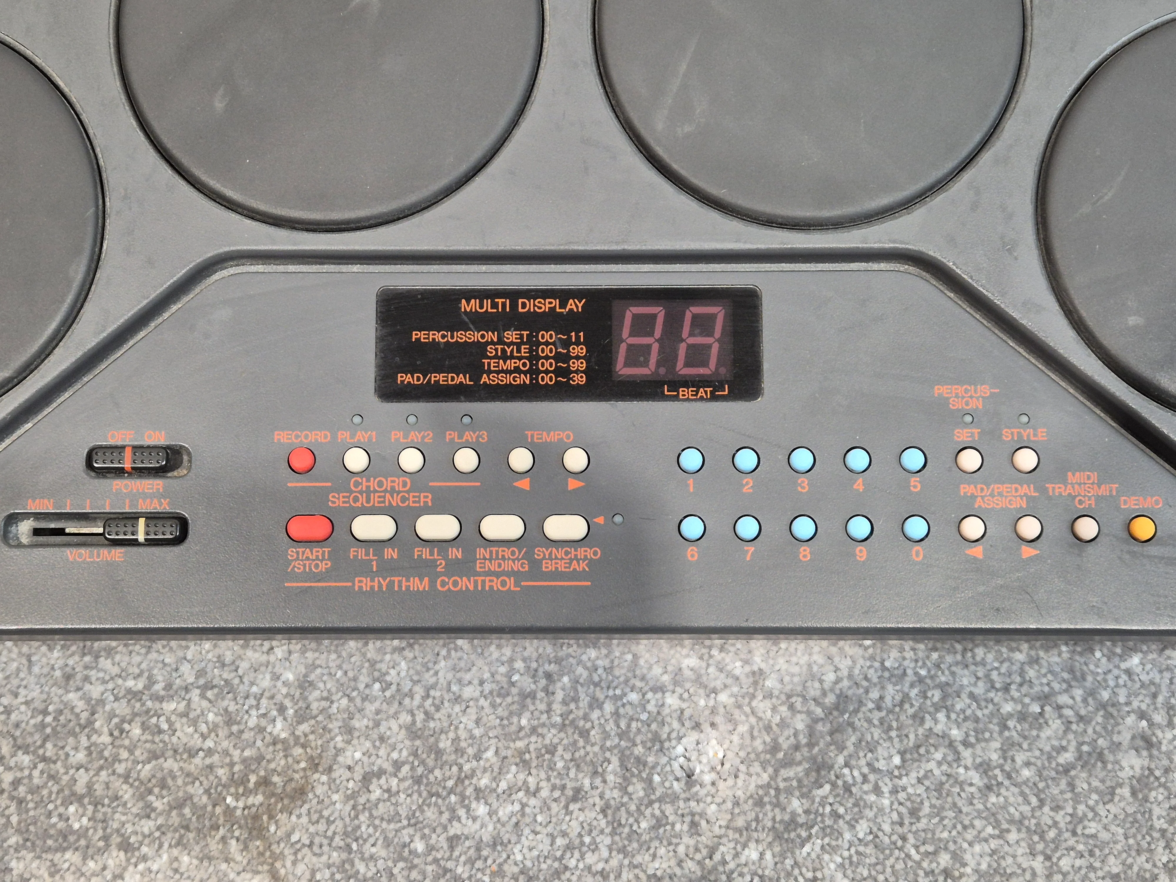 Yamaha DD-11 - Vintage Electronic MIDI Drum Machine - Image 2