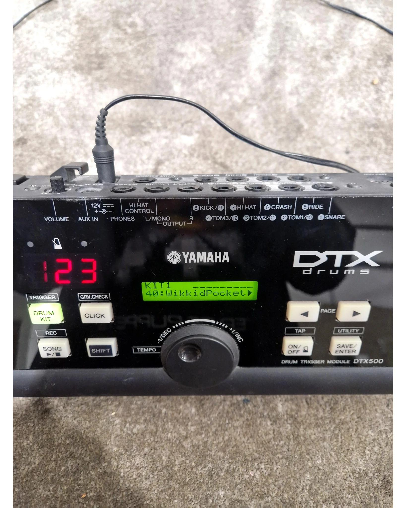 Yamaha DTX500 - Electronic Drum Kit - Excellent w/ Manuals - Image 6