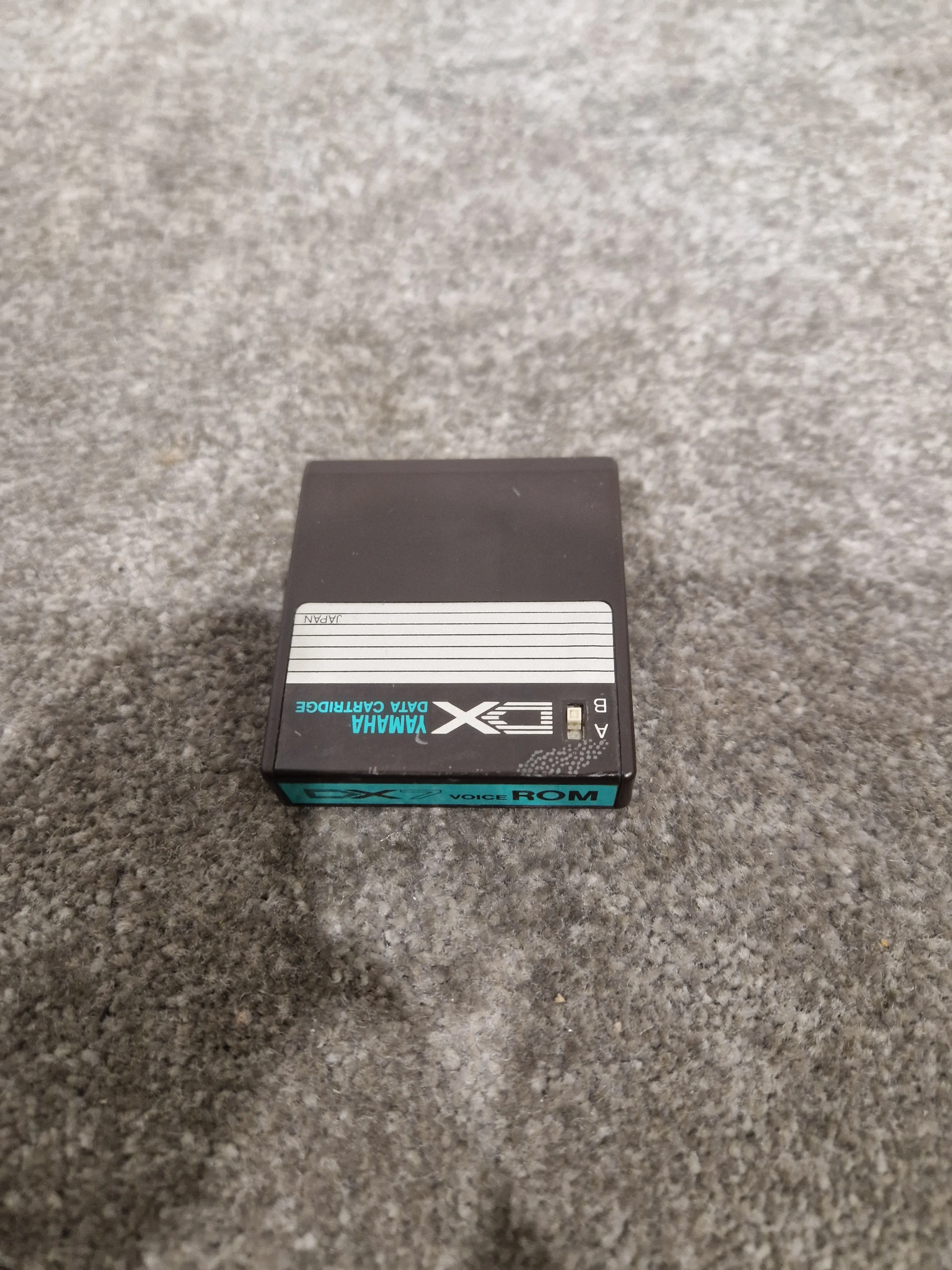 YAMAHA DX7 VOICE ROM 2 DATA Cartridge – Voice cartridge - Good - Image 10