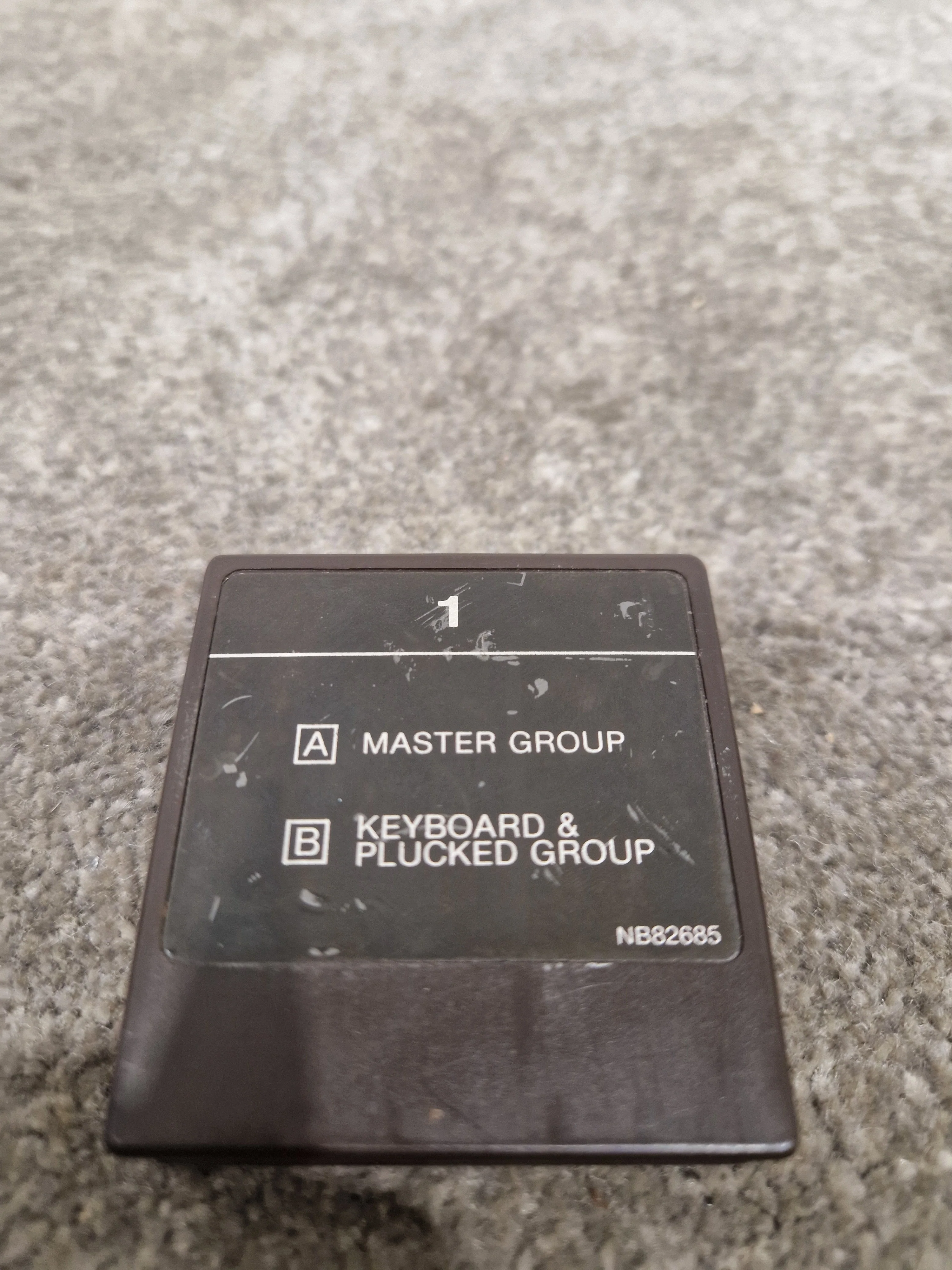 YAMAHA DX7 VOICE ROM 2 DATA Cartridge – Voice cartridge - Good - Image 7