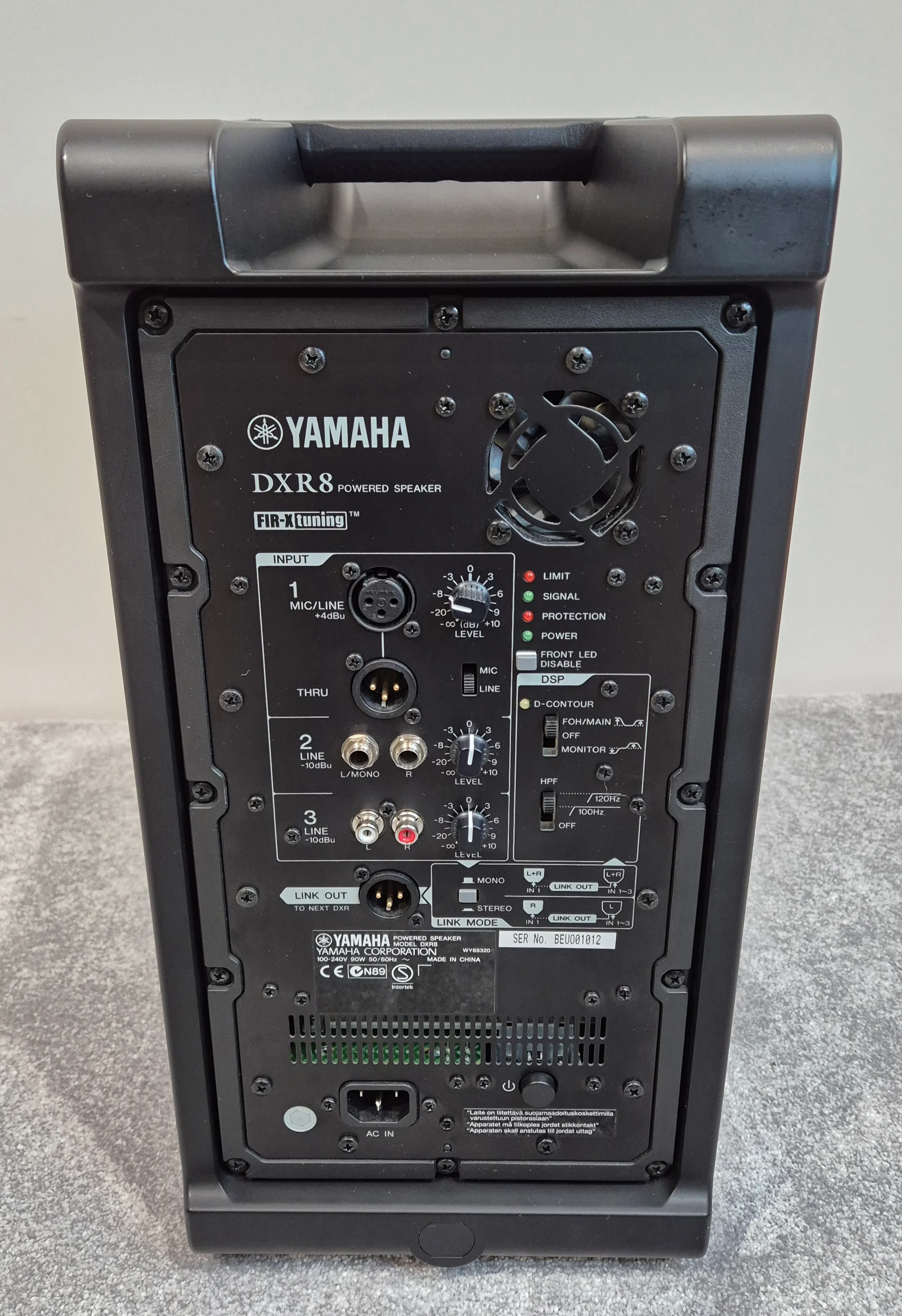 Yamaha DXR8 - 1100 Watts Active Full-Range PA Speaker - Open Box New - Image 3