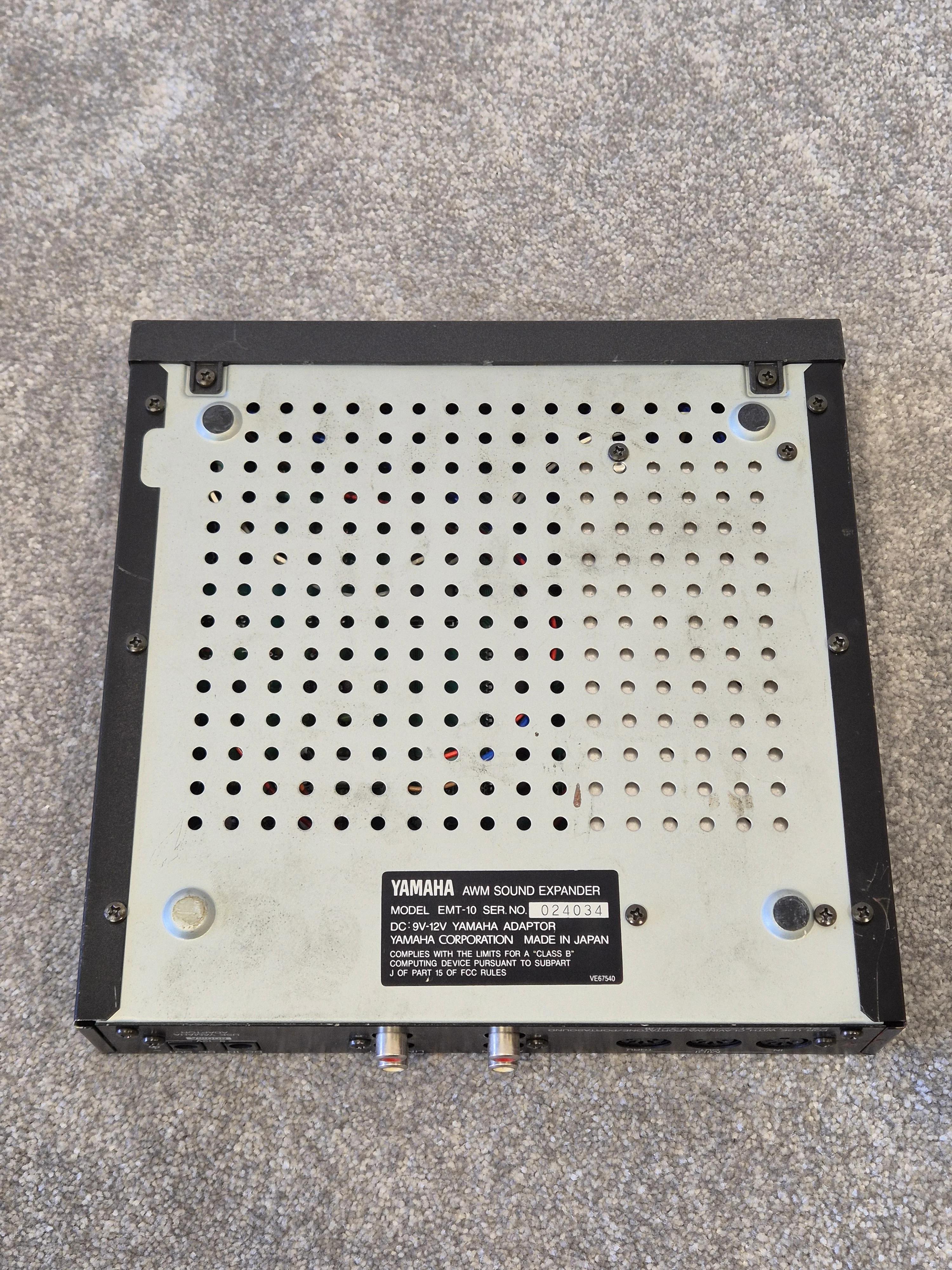 Yamaha AWM EMT-10 - Half-Rack-Sized Sound Module - Image 10