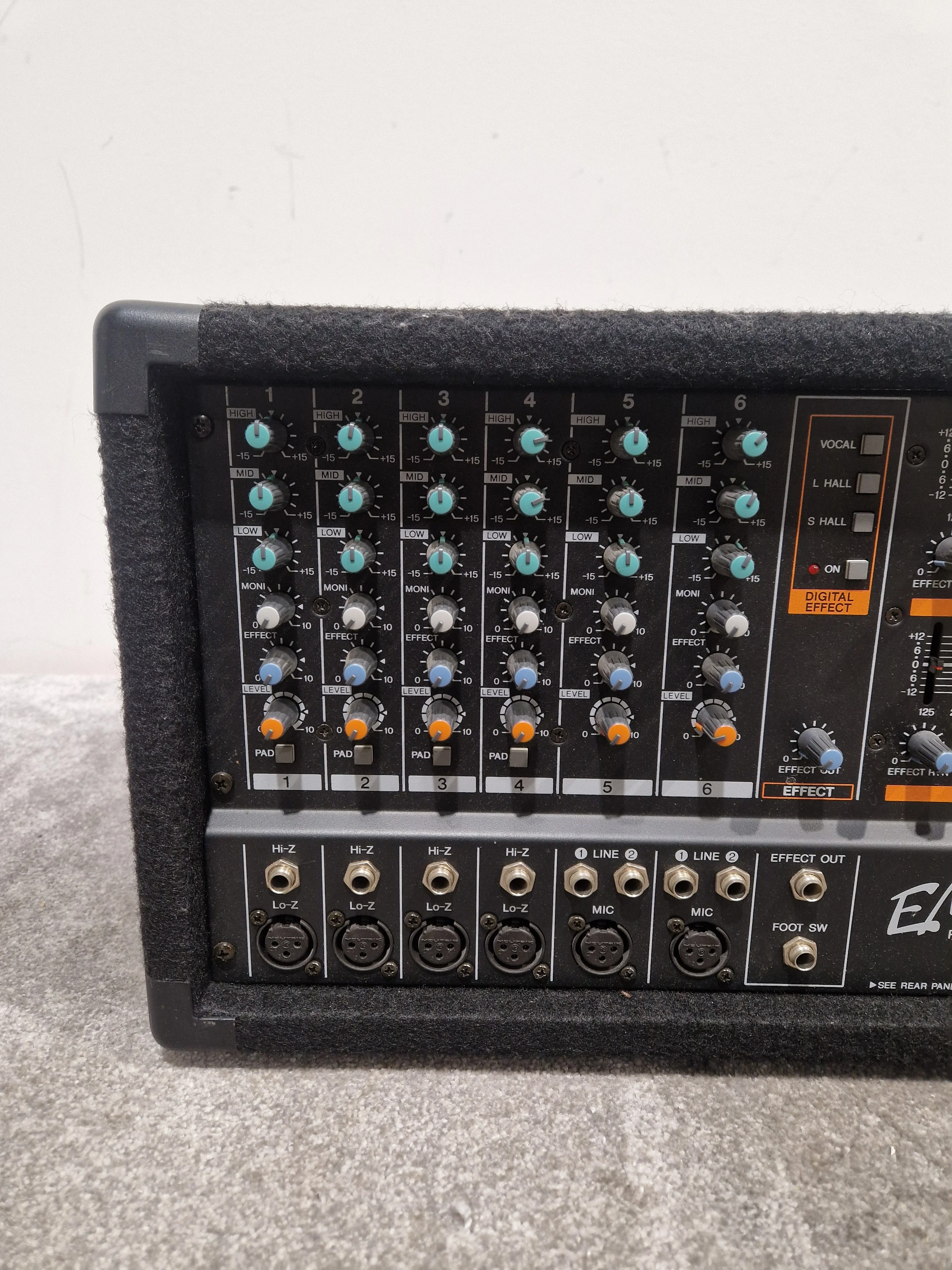 YAMAHA EMX640 Powered Mixer - 200W Stereo - Excellent w/ Power Supply - Image 5
