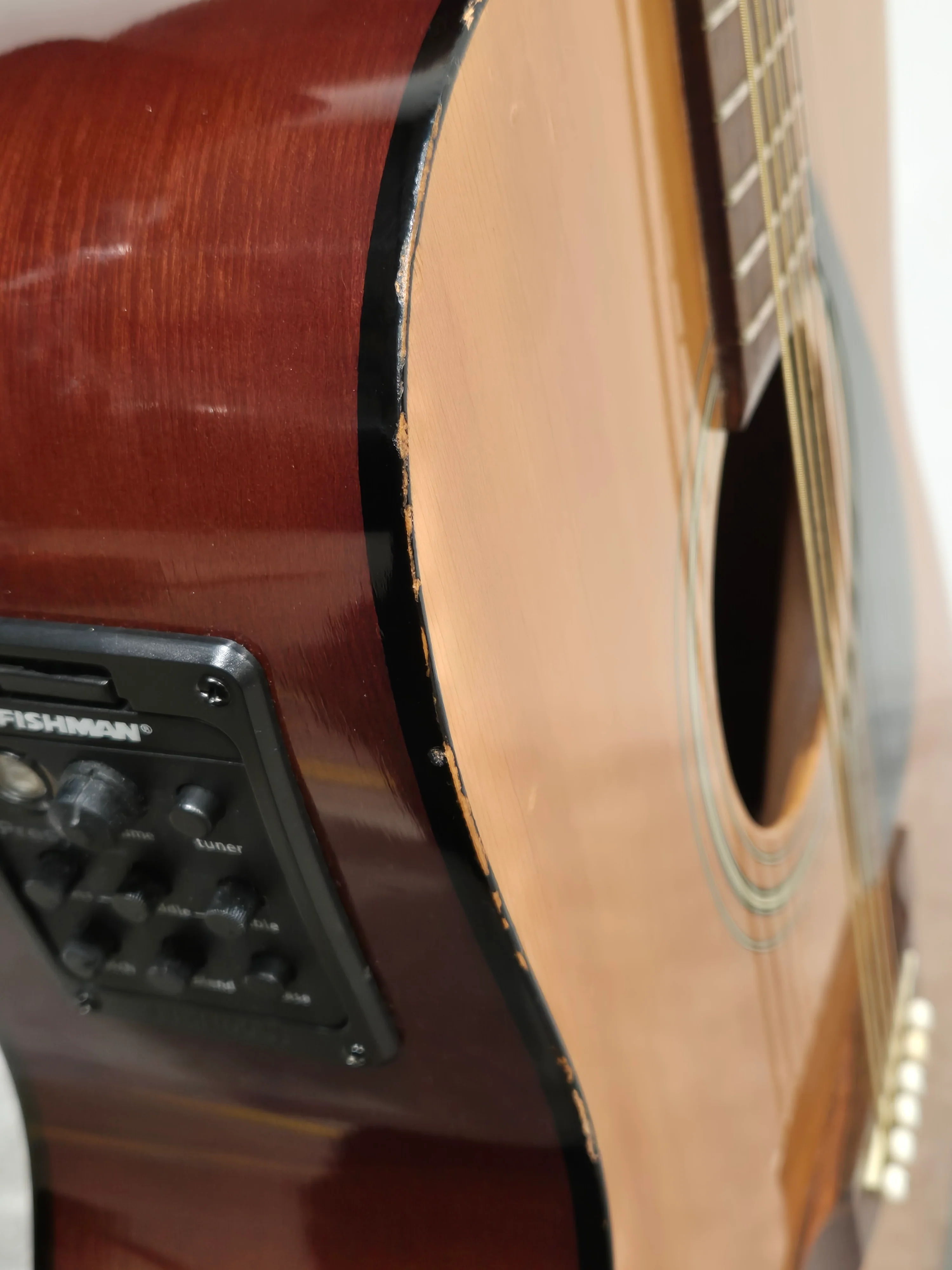 Yamaha F310 - Full Size Electro-Acoustic Converted Guitar - Image 16