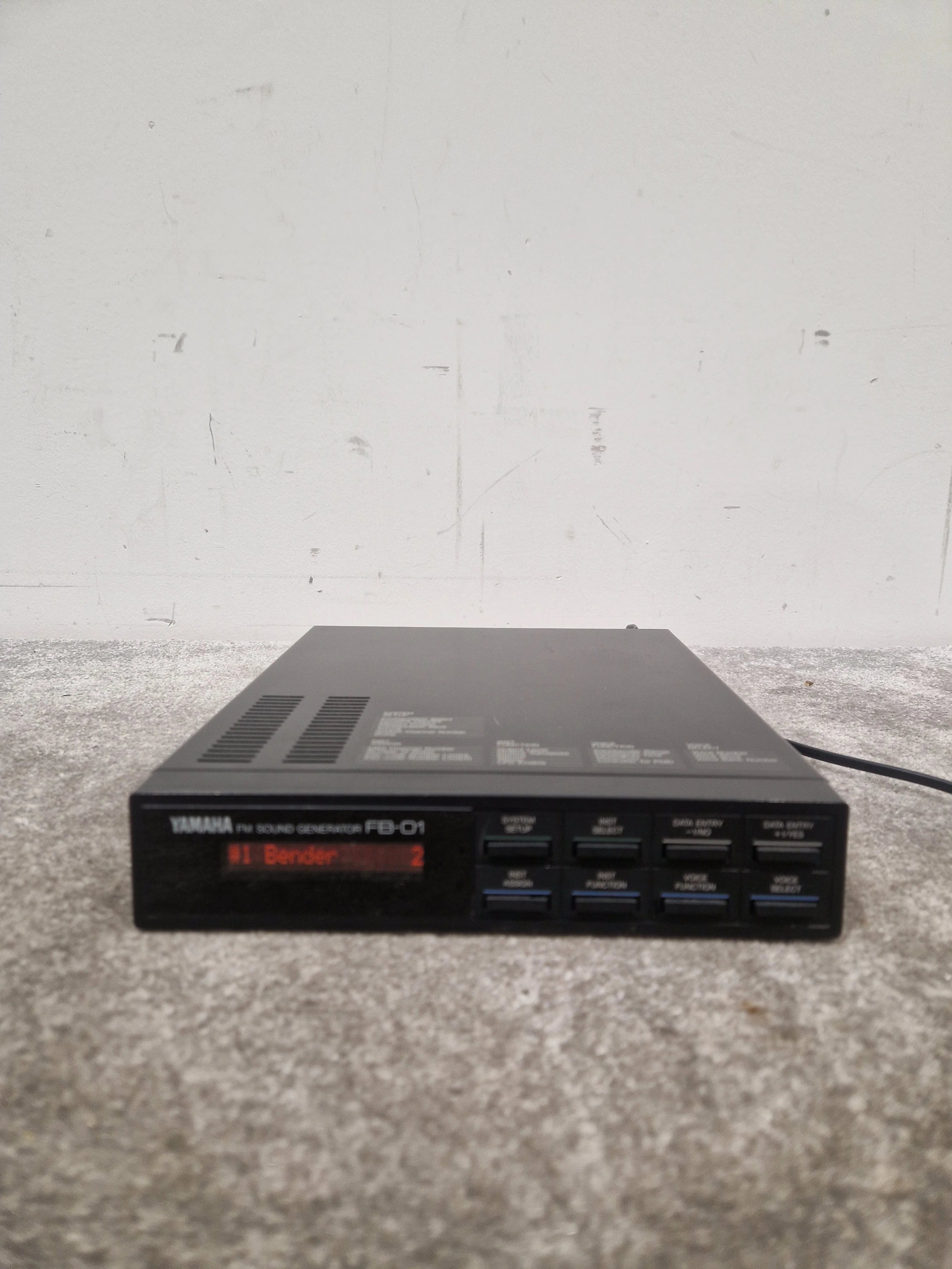 Yamaha FB-01 - FM Tone Generator Module - Very Good w/ Power Supply & Pedal - Image 2