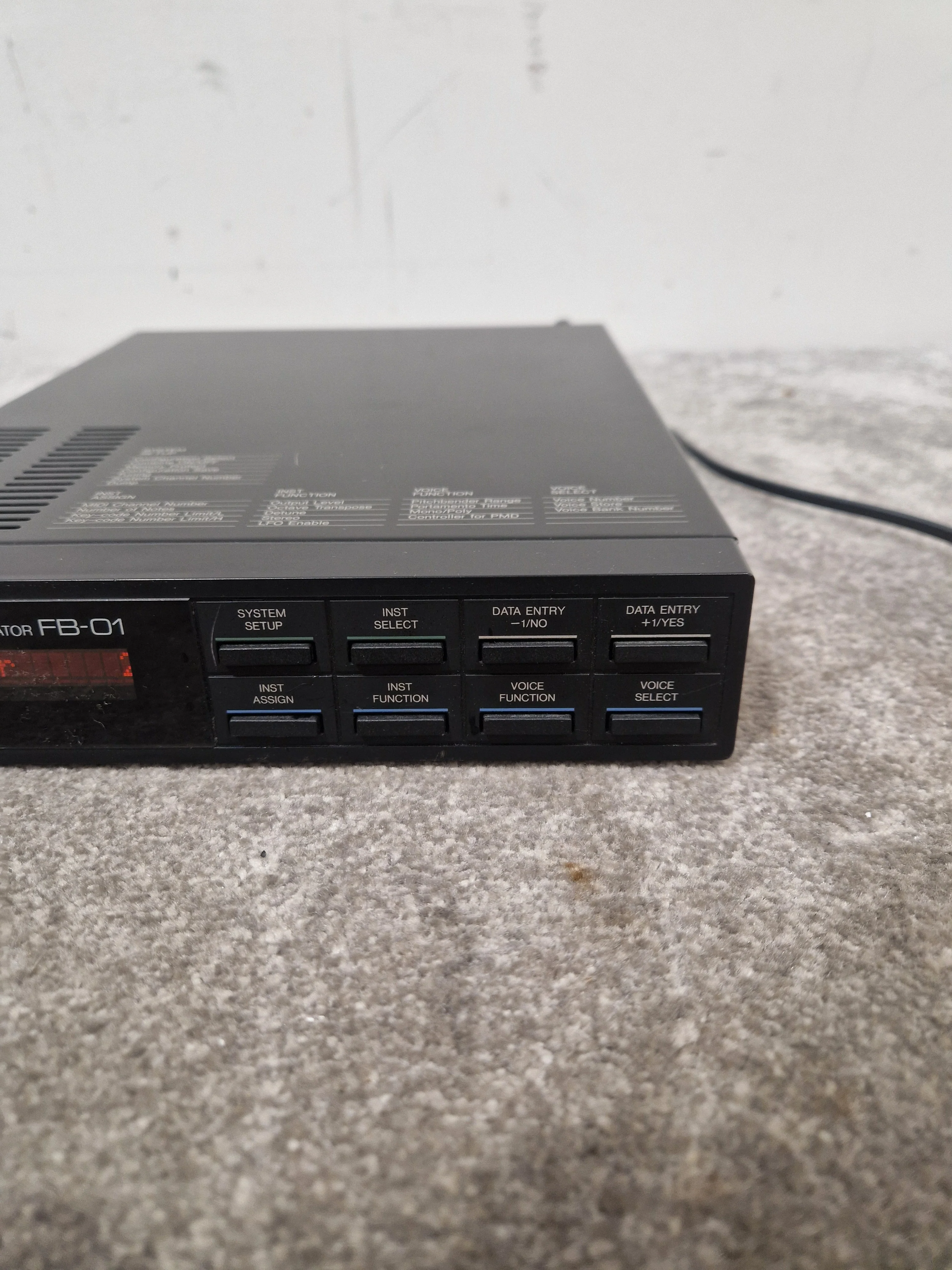 Yamaha FB-01 - FM Tone Generator Module - Very Good w/ Power Supply & Pedal - Image 5