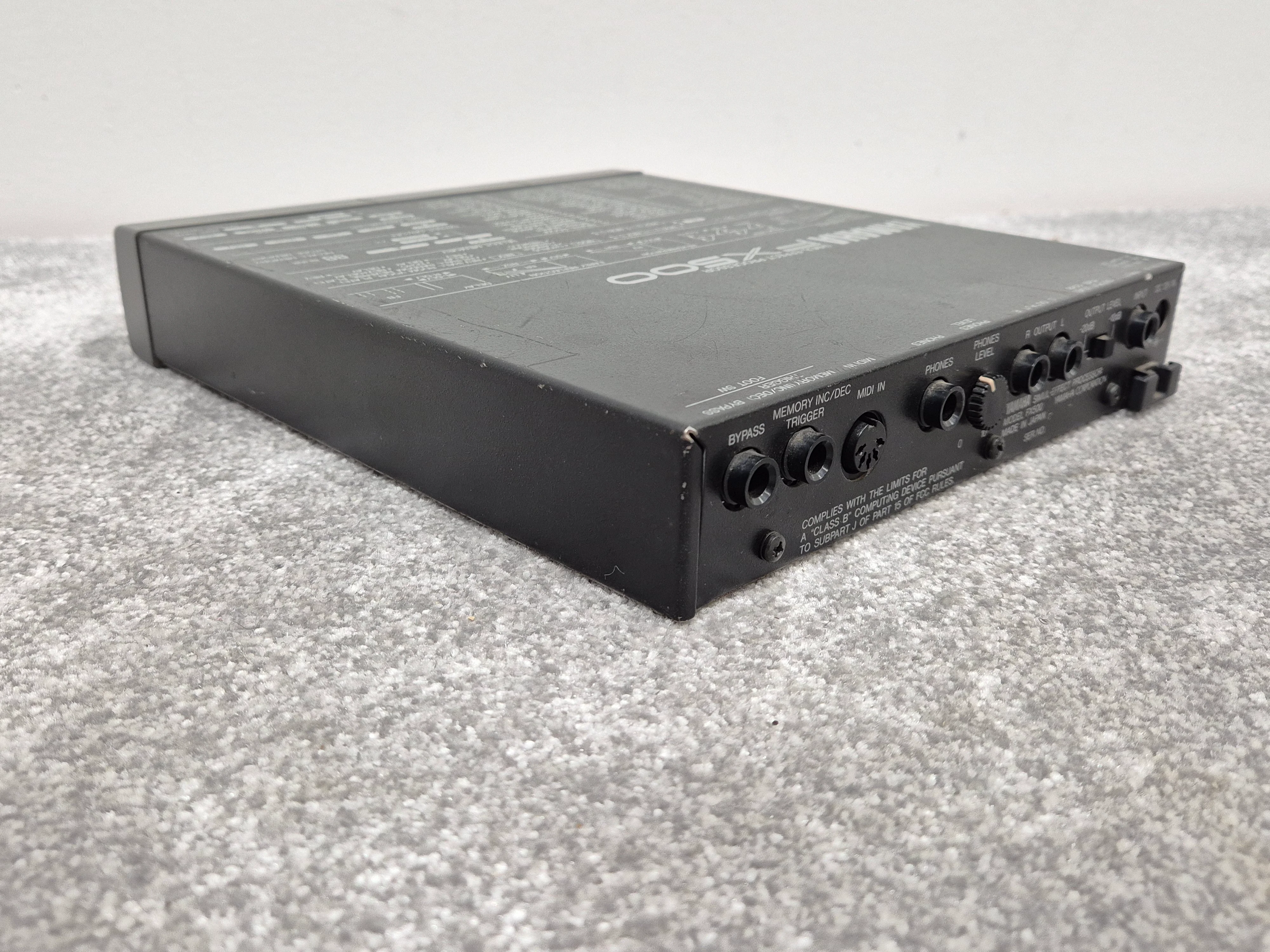 Yamaha FX500 - Digital Simul-Effect Processor w/ Manual - Image 10