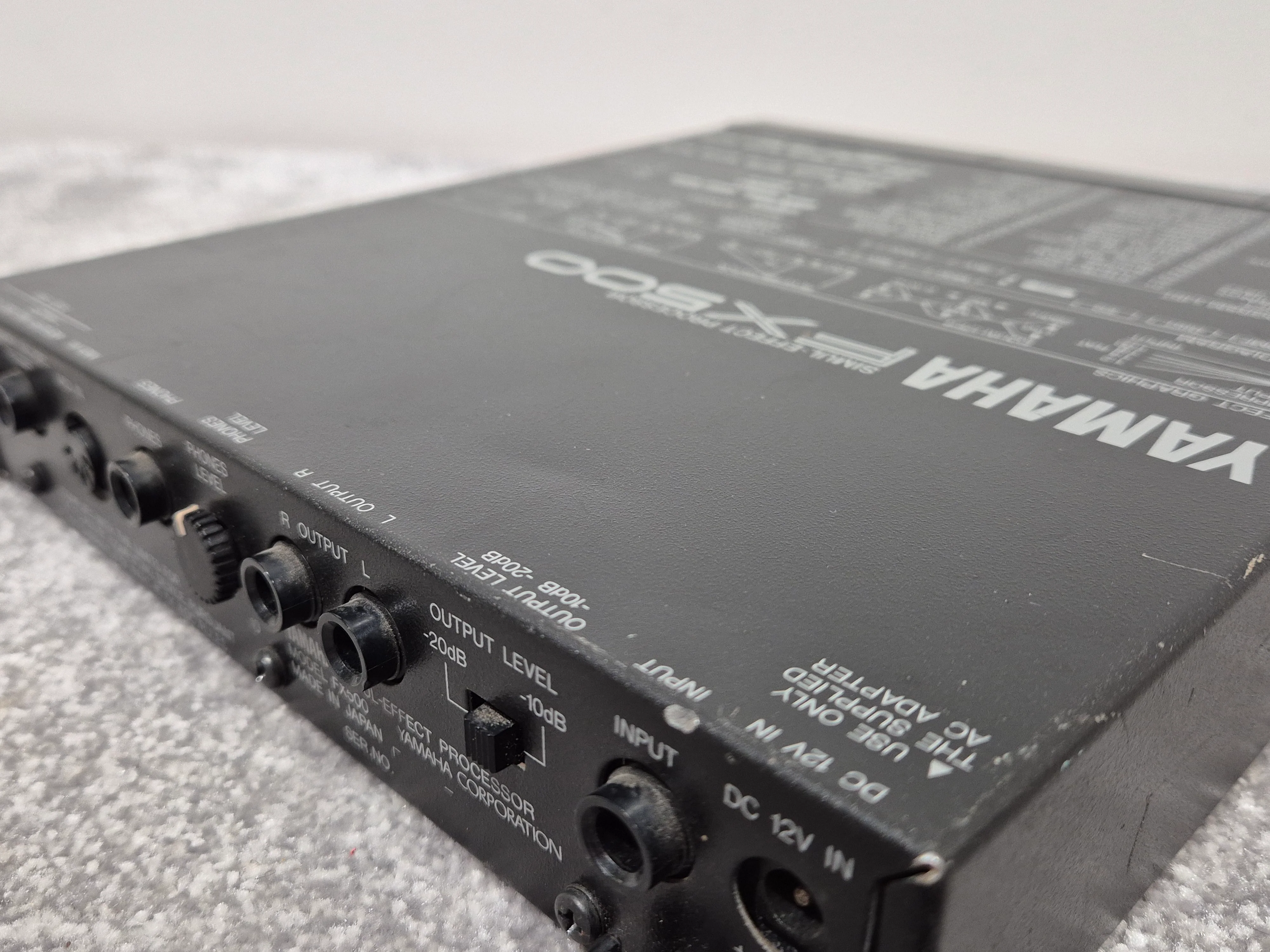 Yamaha FX500 - Digital Simul-Effect Processor w/ Manual - Image 8