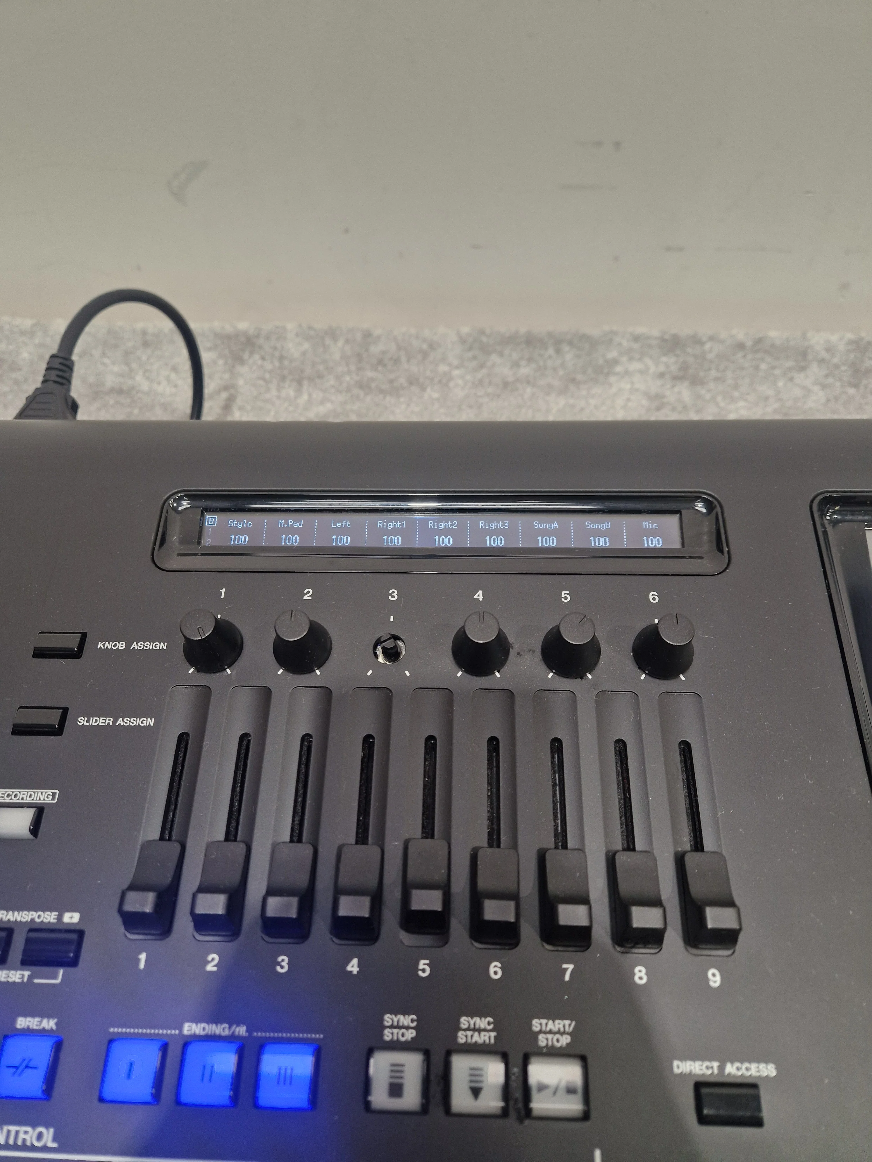 Yamaha Genos - Digital Workstation Keyboard - Excellent w/ Soft Case & Keyboard Pedal - Image 15